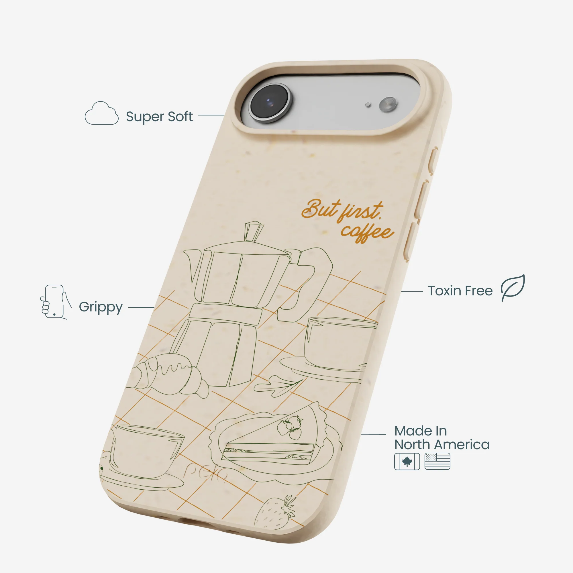Seashell But First iPhone Air Case - Image 3