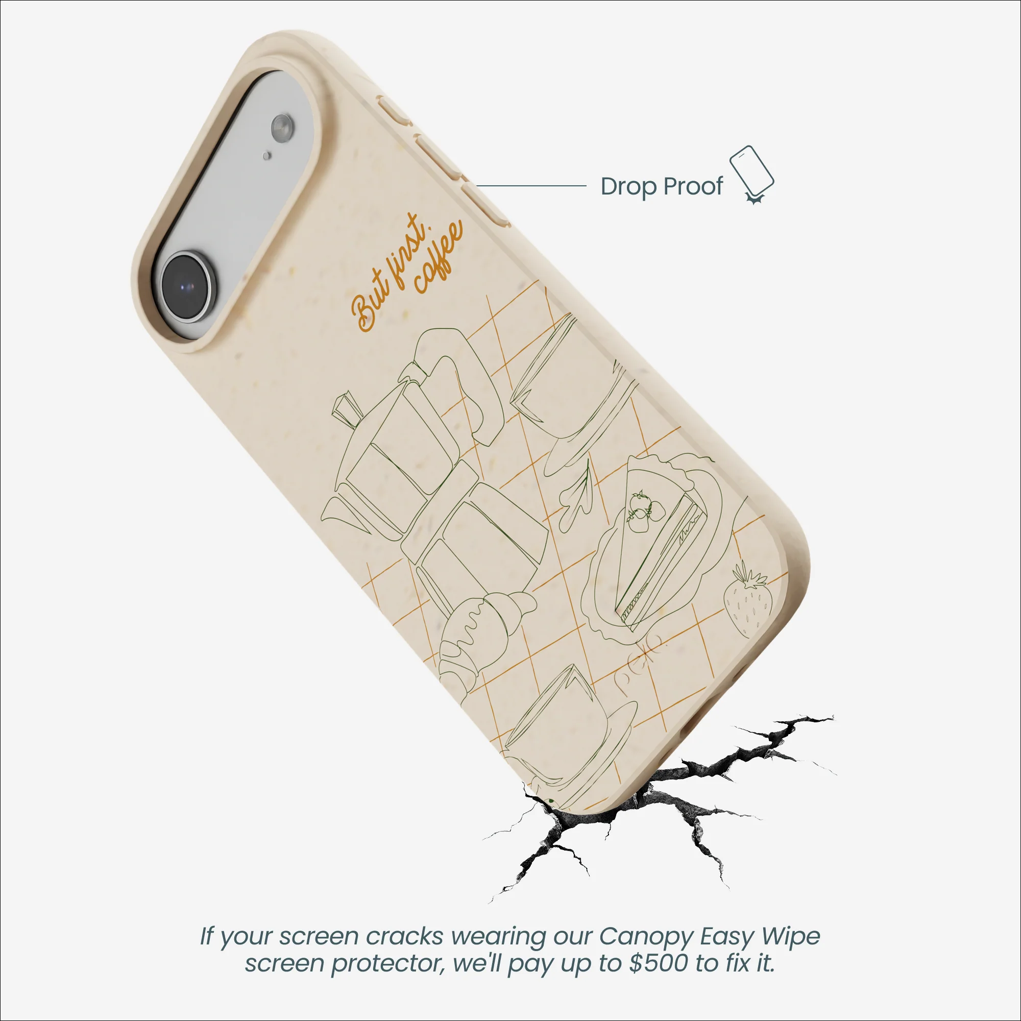 Seashell But First iPhone Air Case - Image 4