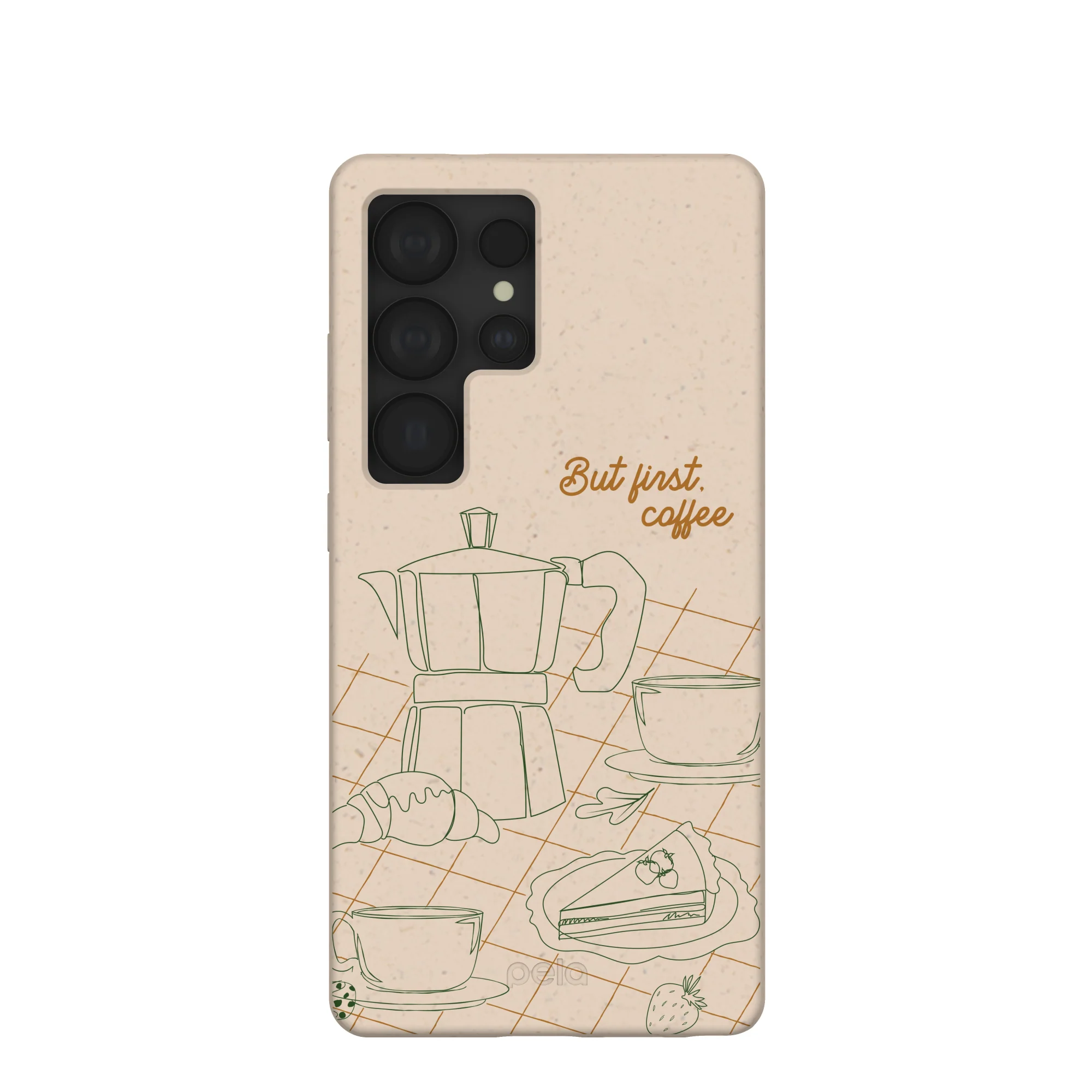 Seashell But First Samsung Galaxy S25 Ultra Case