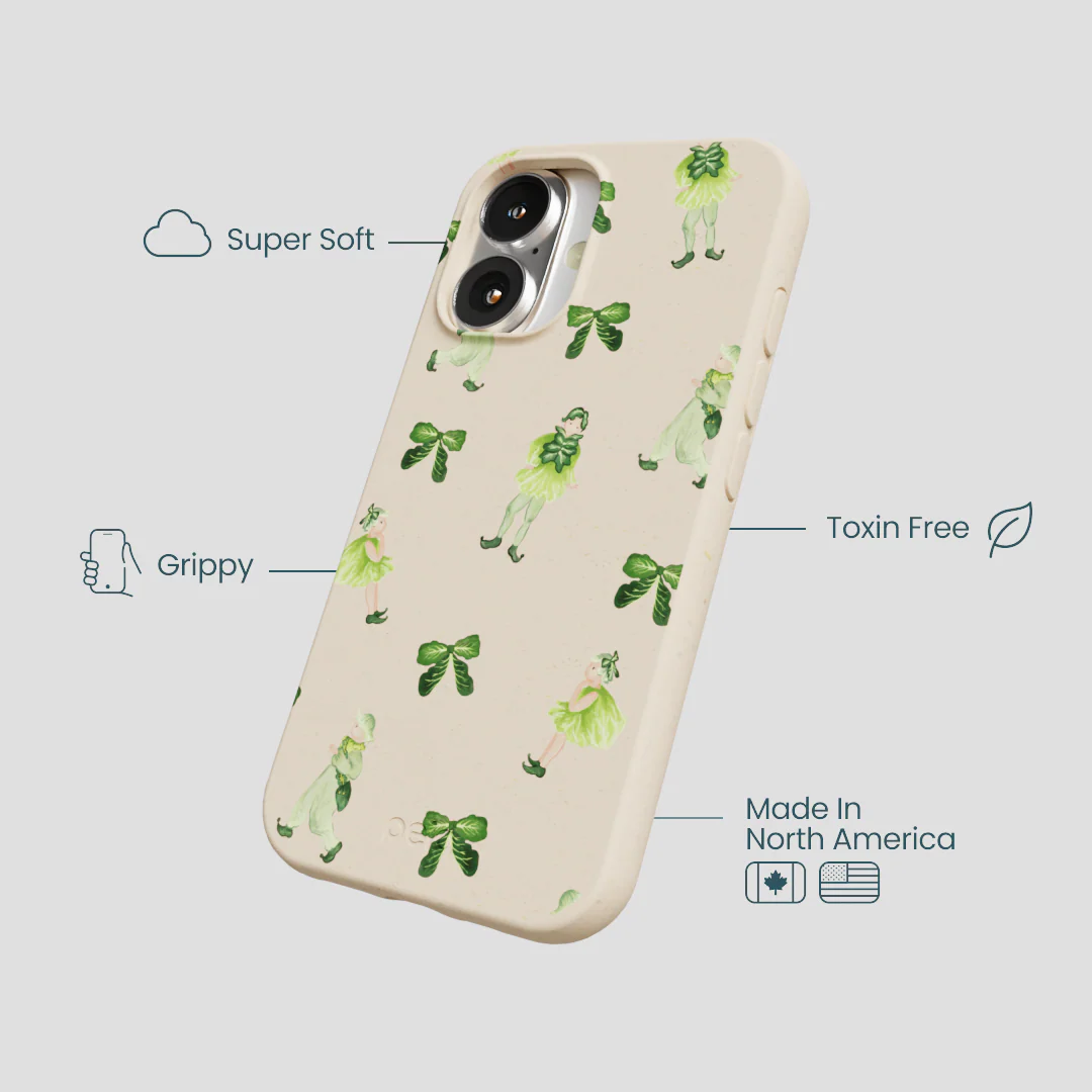 Seashell Cabbage Kids iPhone 16 Case - Image 4