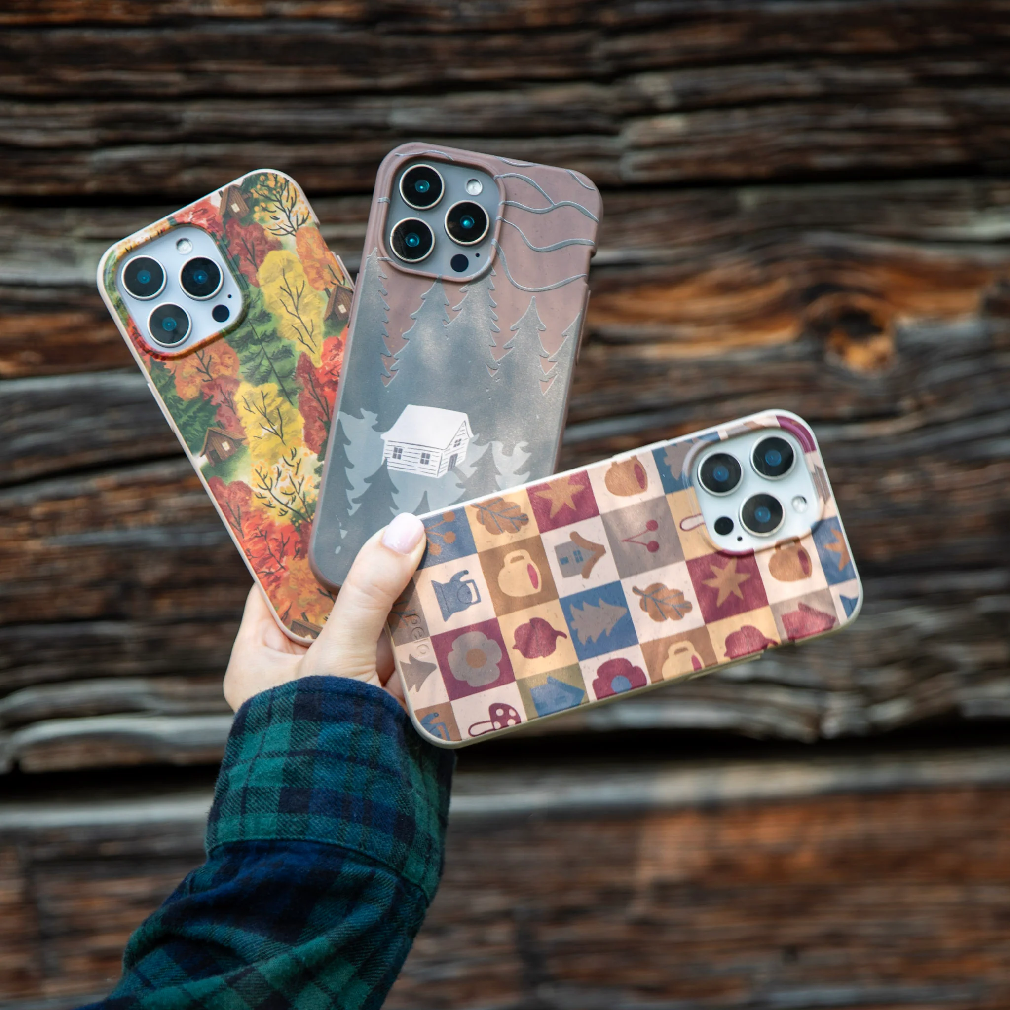 Seashell Cabins in the Woods Google Pixel 9/9 Pro Case - Image 5