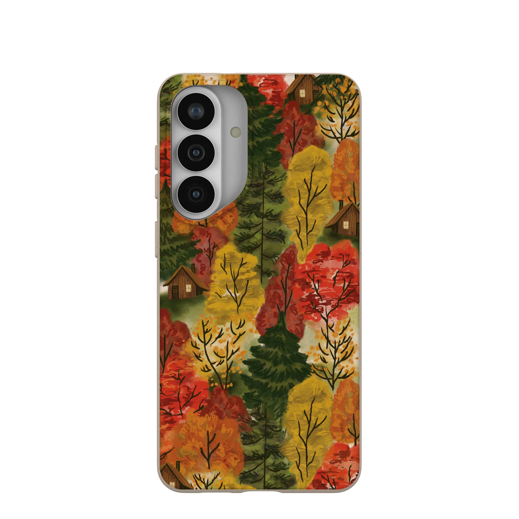 Seashell Cabins in the Woods Samsung Galaxy S26+(Plus) Case
