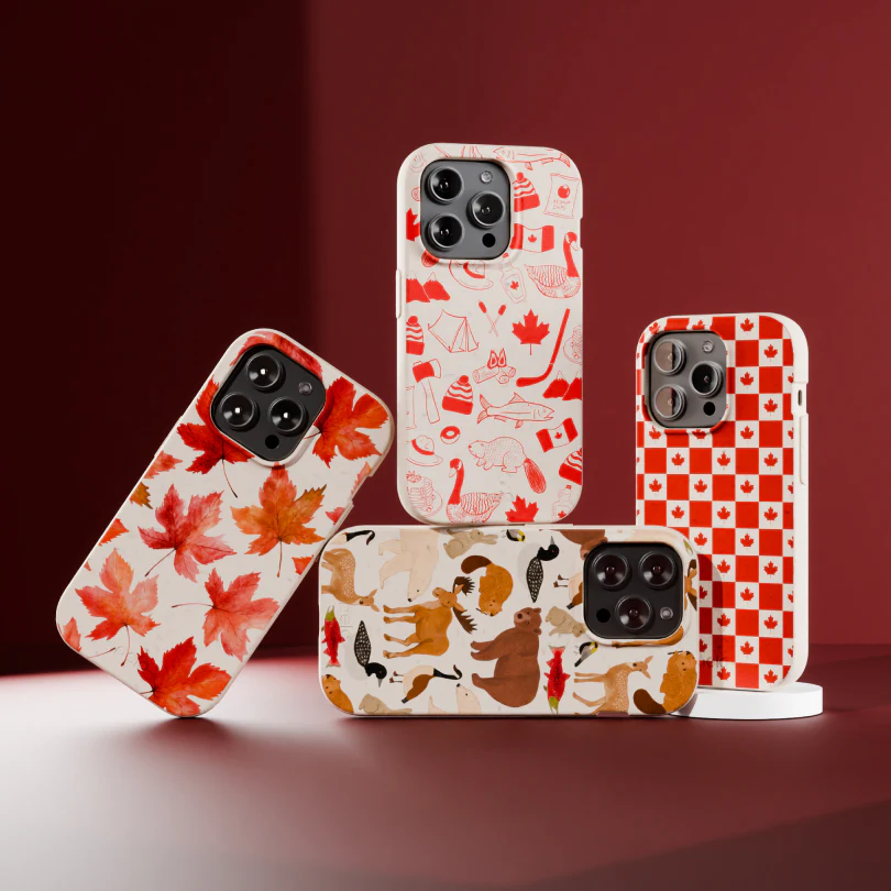 Seashell Canadian Flag Google Pixel 8a Case - Image 2