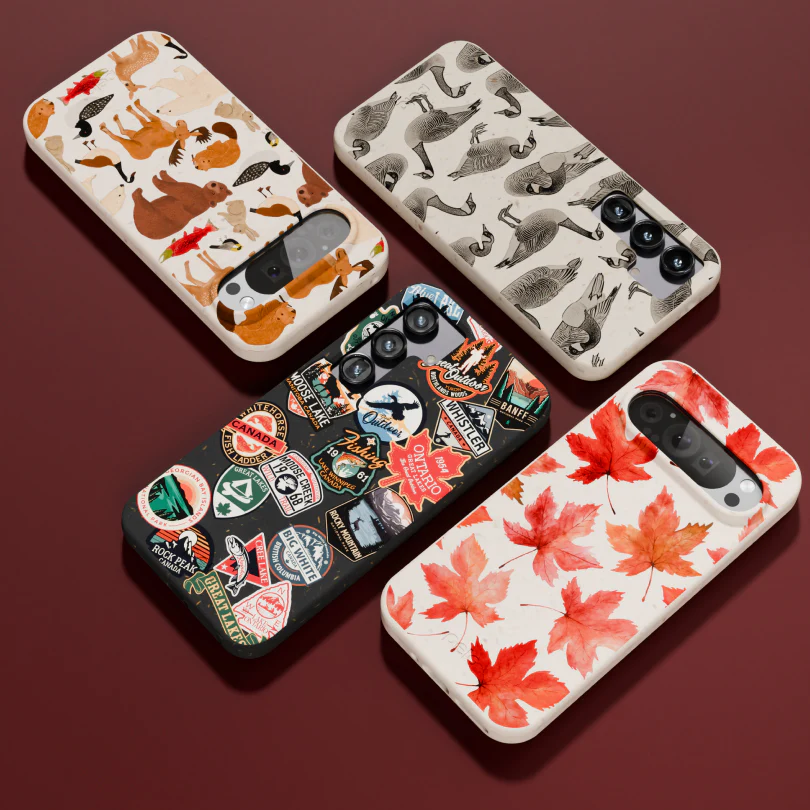 Seashell Canadian Flag iPhone 11 Case - Image 5