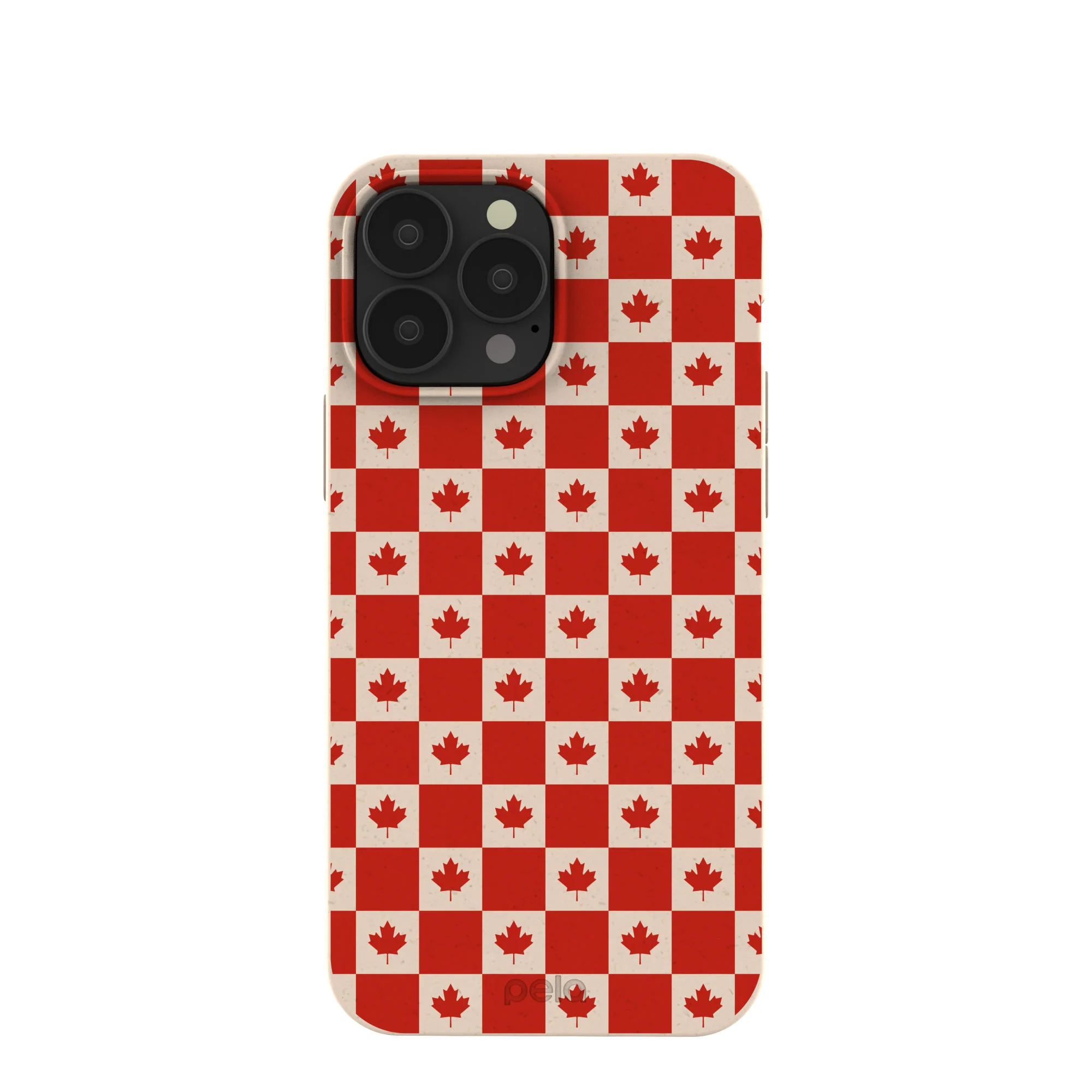 Seashell Canadian Flag iPhone 13 Pro Max Case