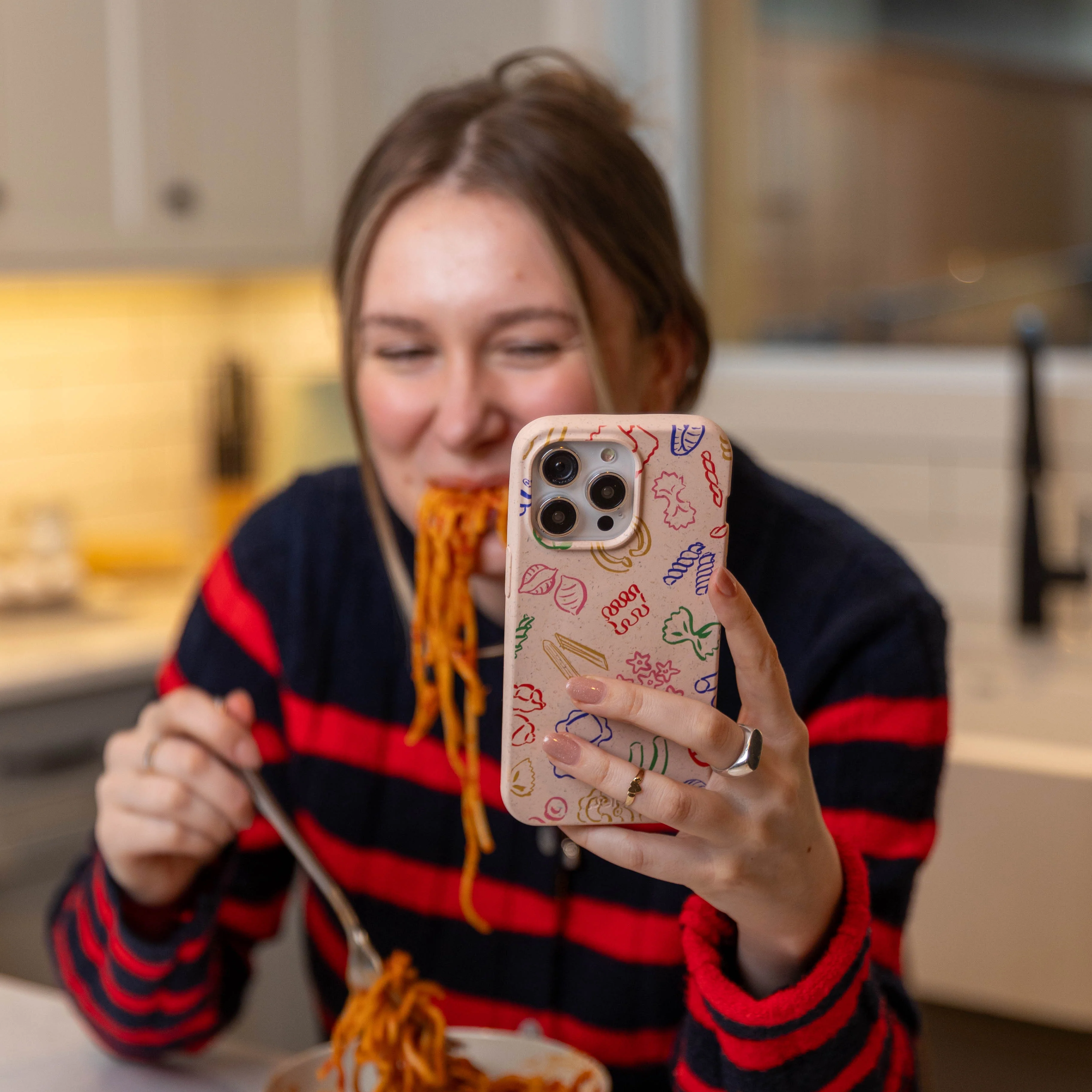 Seashell Carbs Google Pixel 8 Pro Case - Image 5