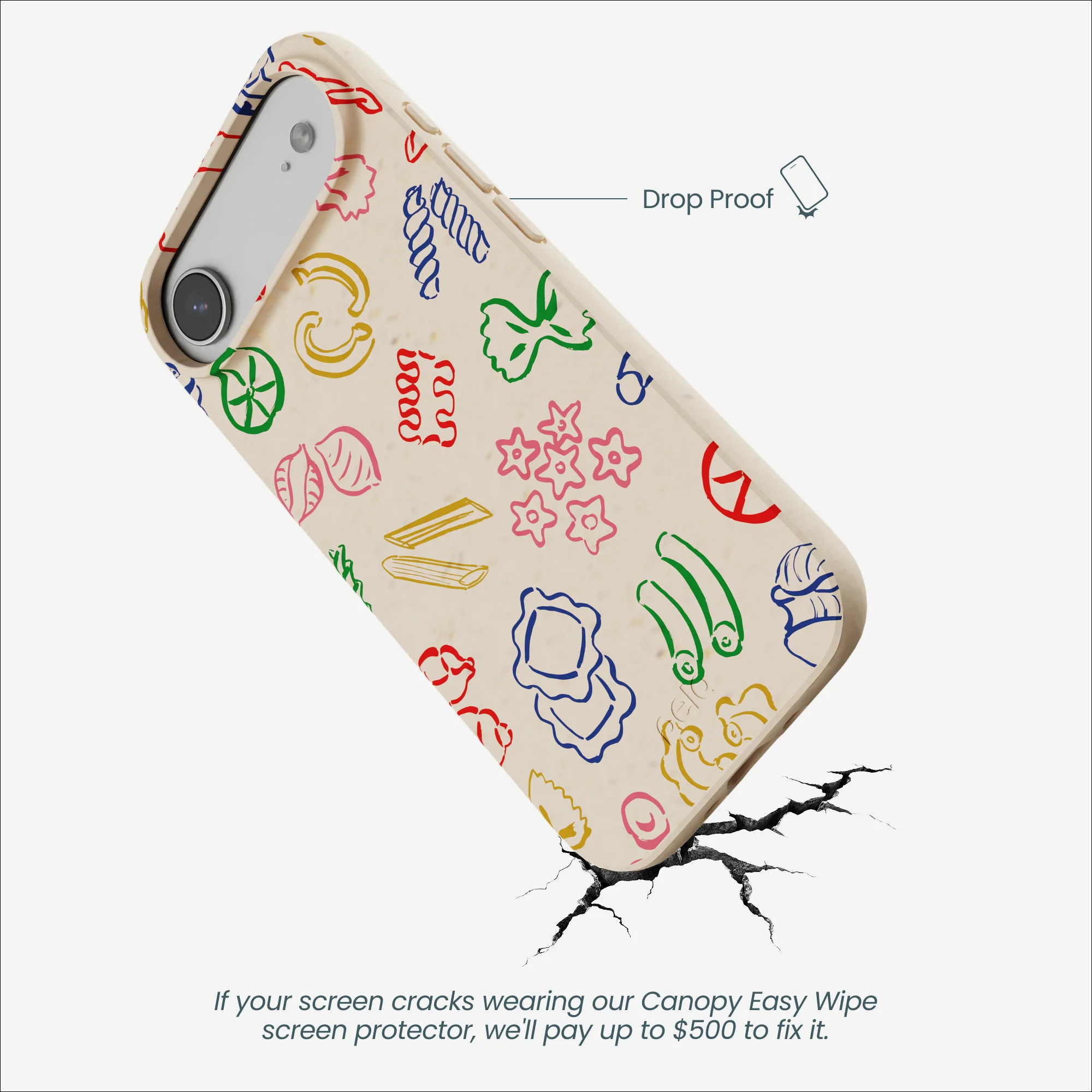 Seashell Carbs iPhone Air Case - Image 5