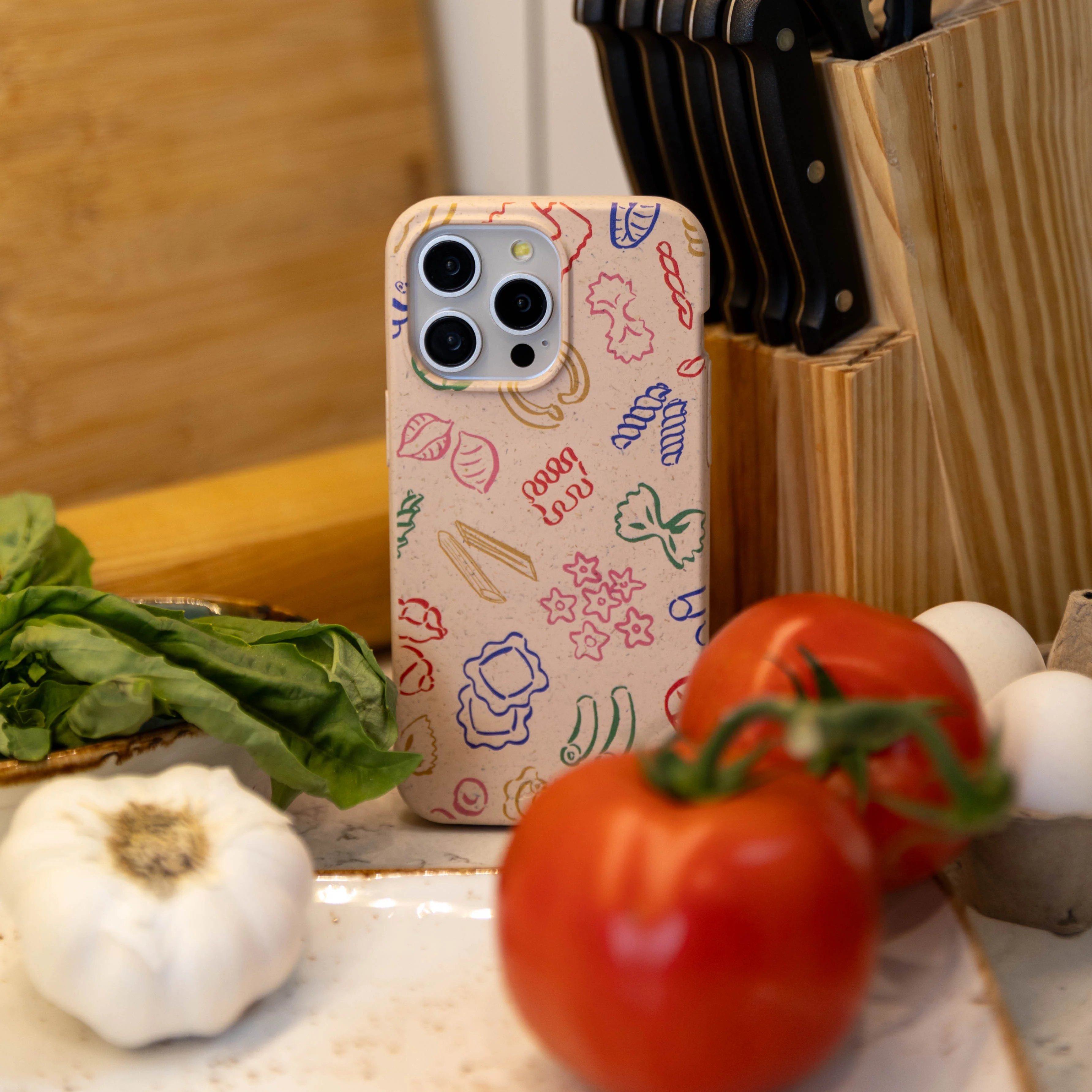 Seashell Carbs iPhone XR Case - Image 2