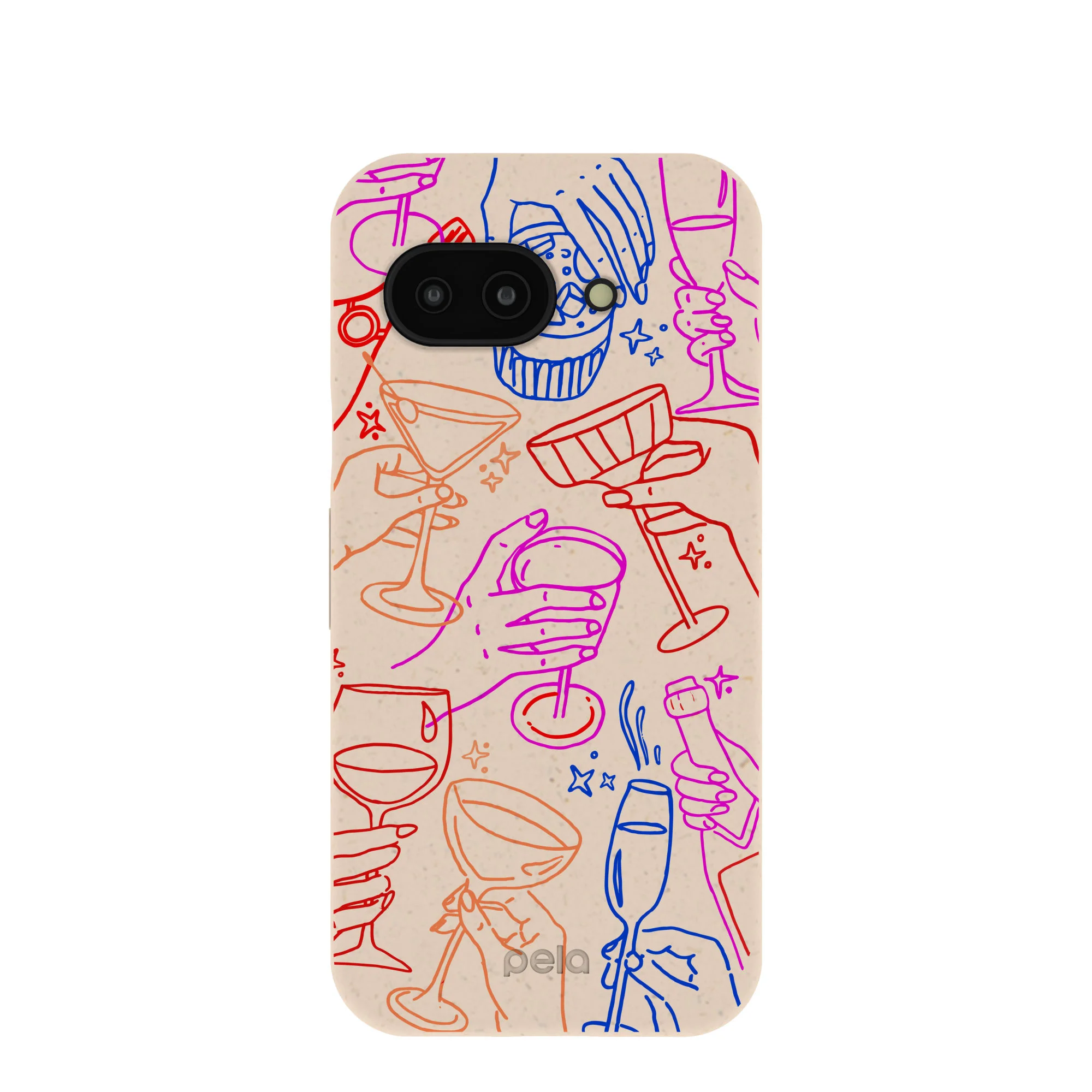 Seashell Cheers Club Google Pixel 9a Case