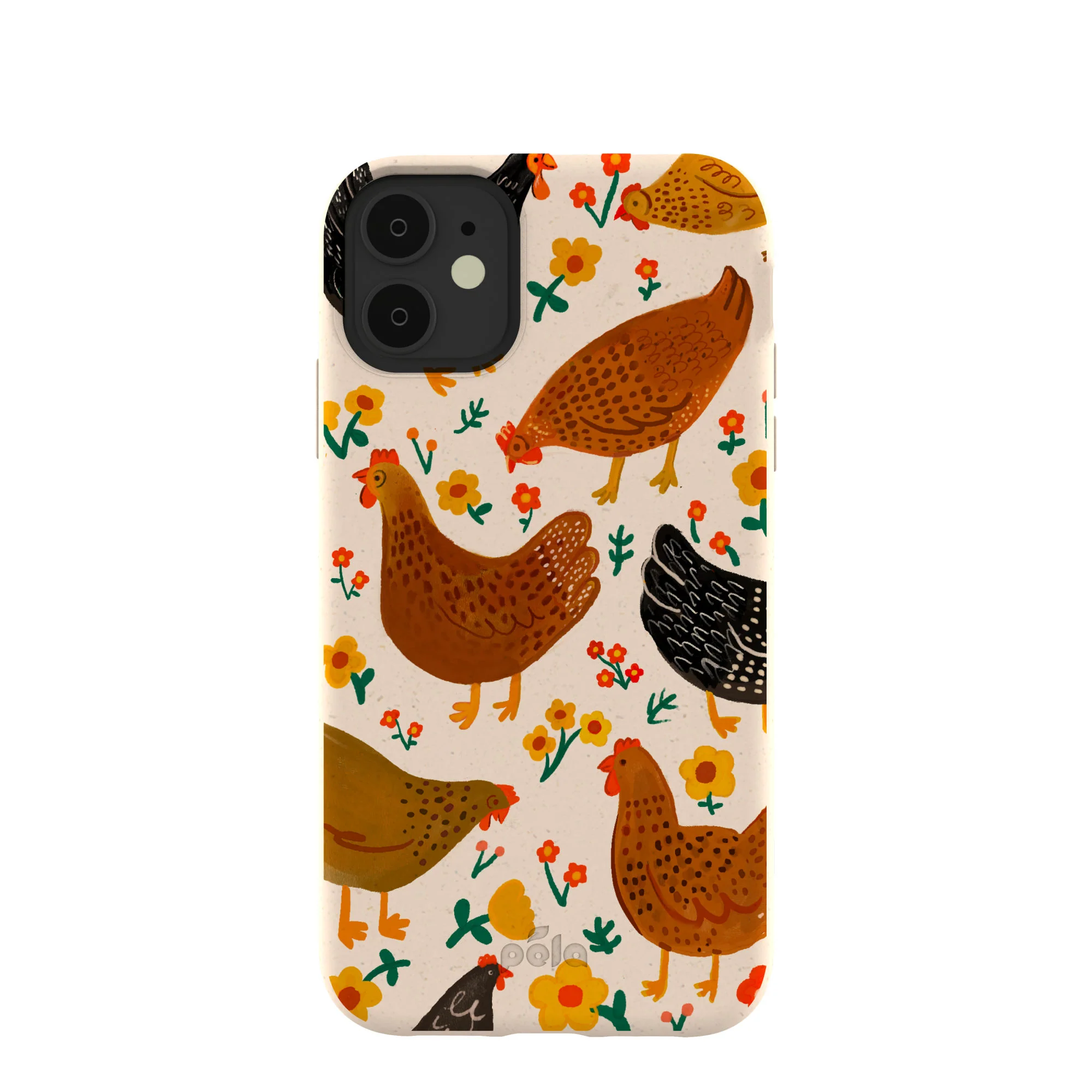 Seashell Chicken Garden iPhone 11 Case