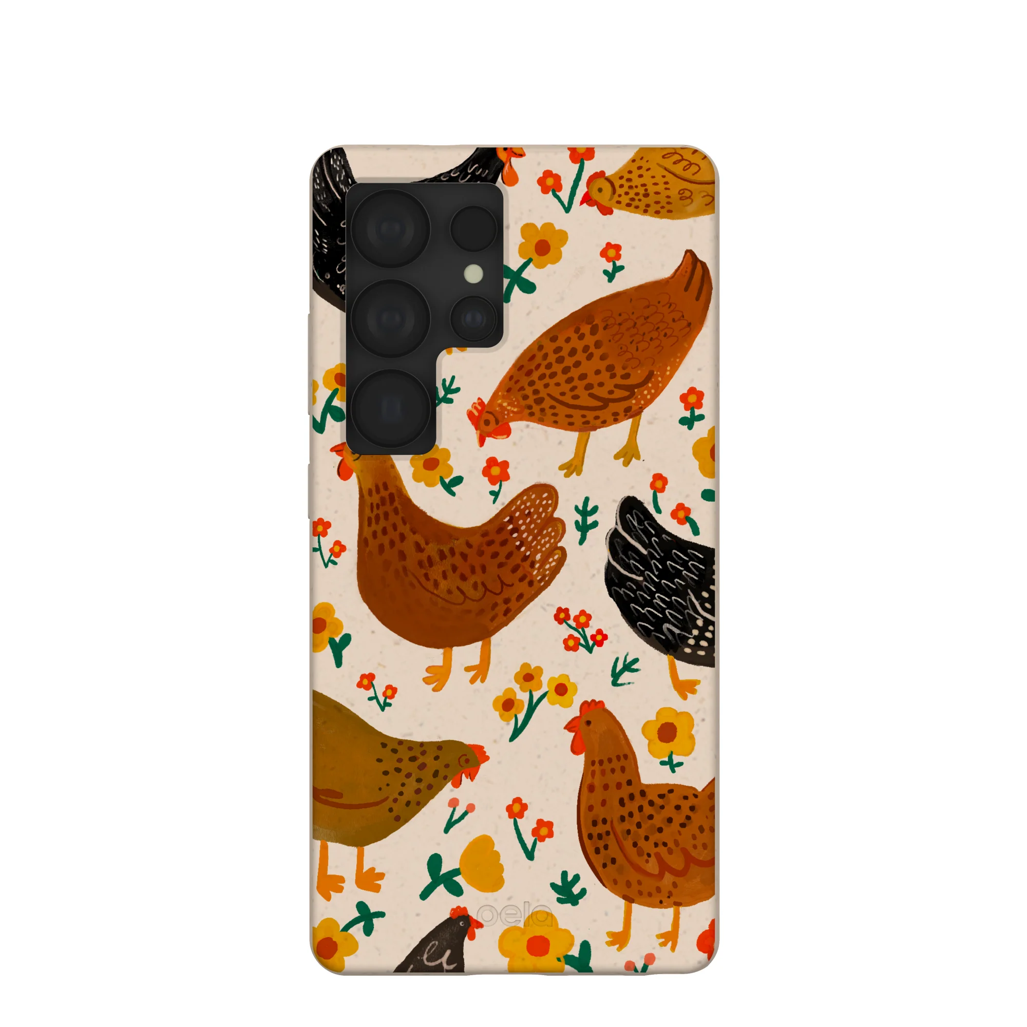 Seashell Chicken Garden Samsung Galaxy S25 Ultra Case
