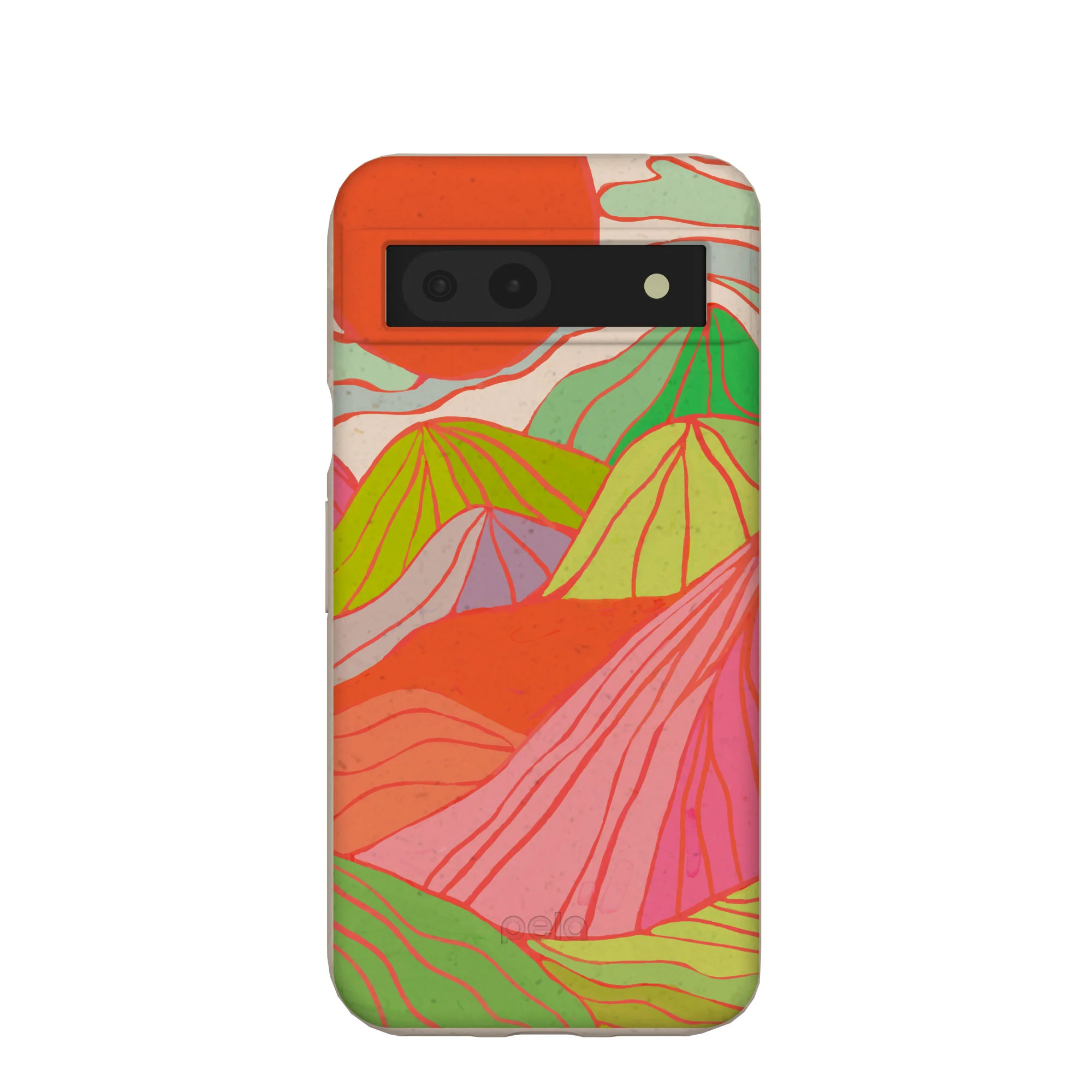 Seashell Chromatic Peaks Google Pixel 8a Case