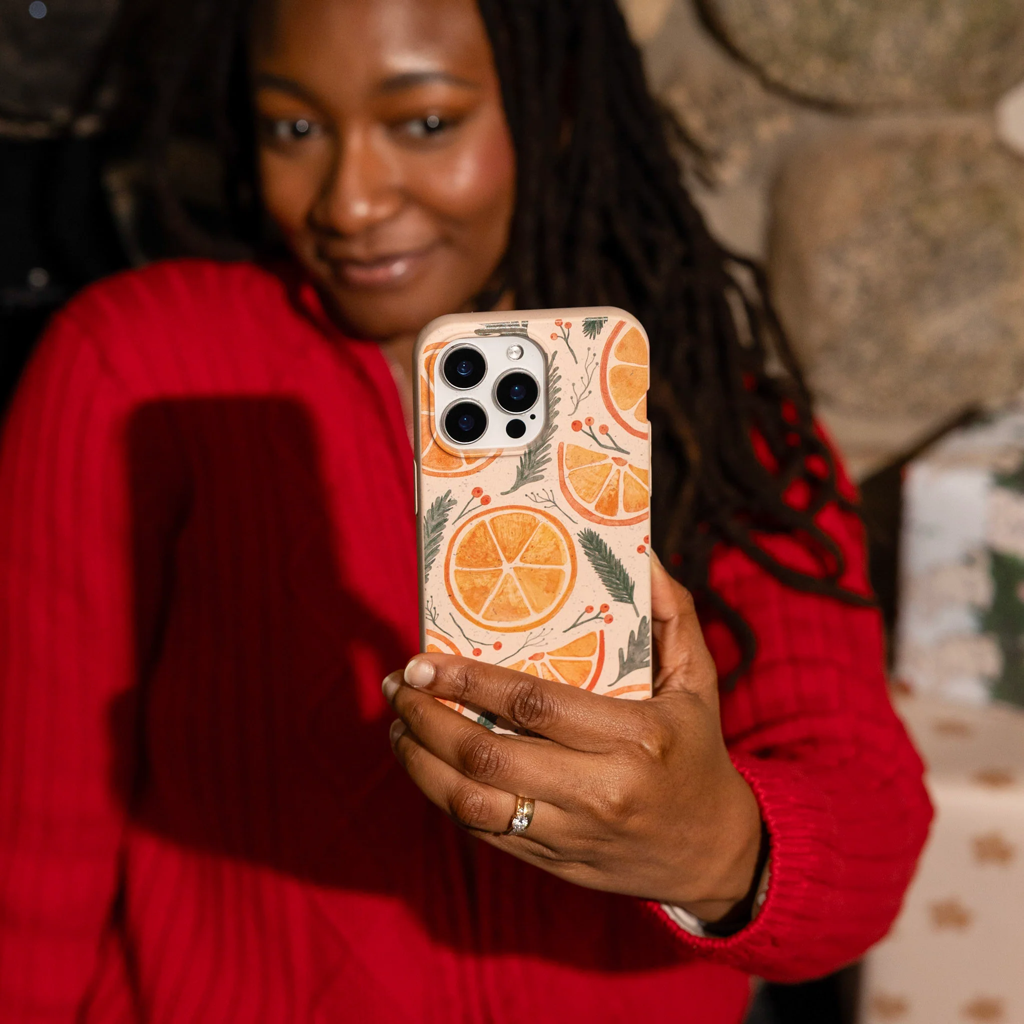 Seashell Citrus Cheer iPhone 11 Case - Image 5
