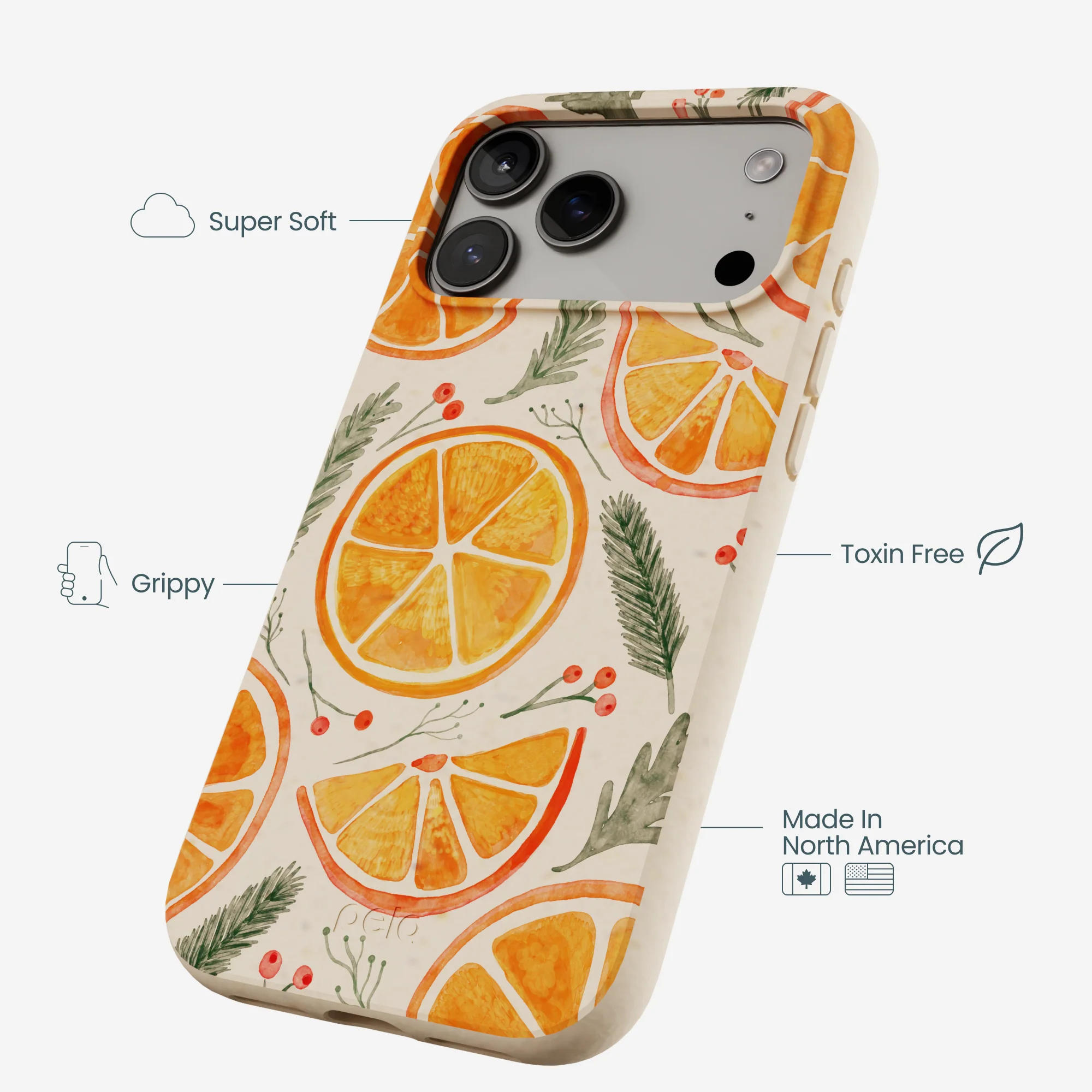 Seashell Citrus Cheer iPhone 17 Pro Max Case - Image 4