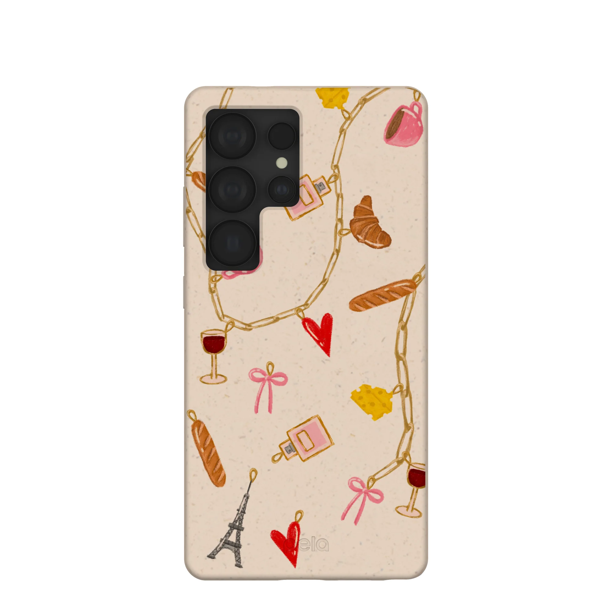 Seashell City of Love Samsung Galaxy S25 Ultra Case
