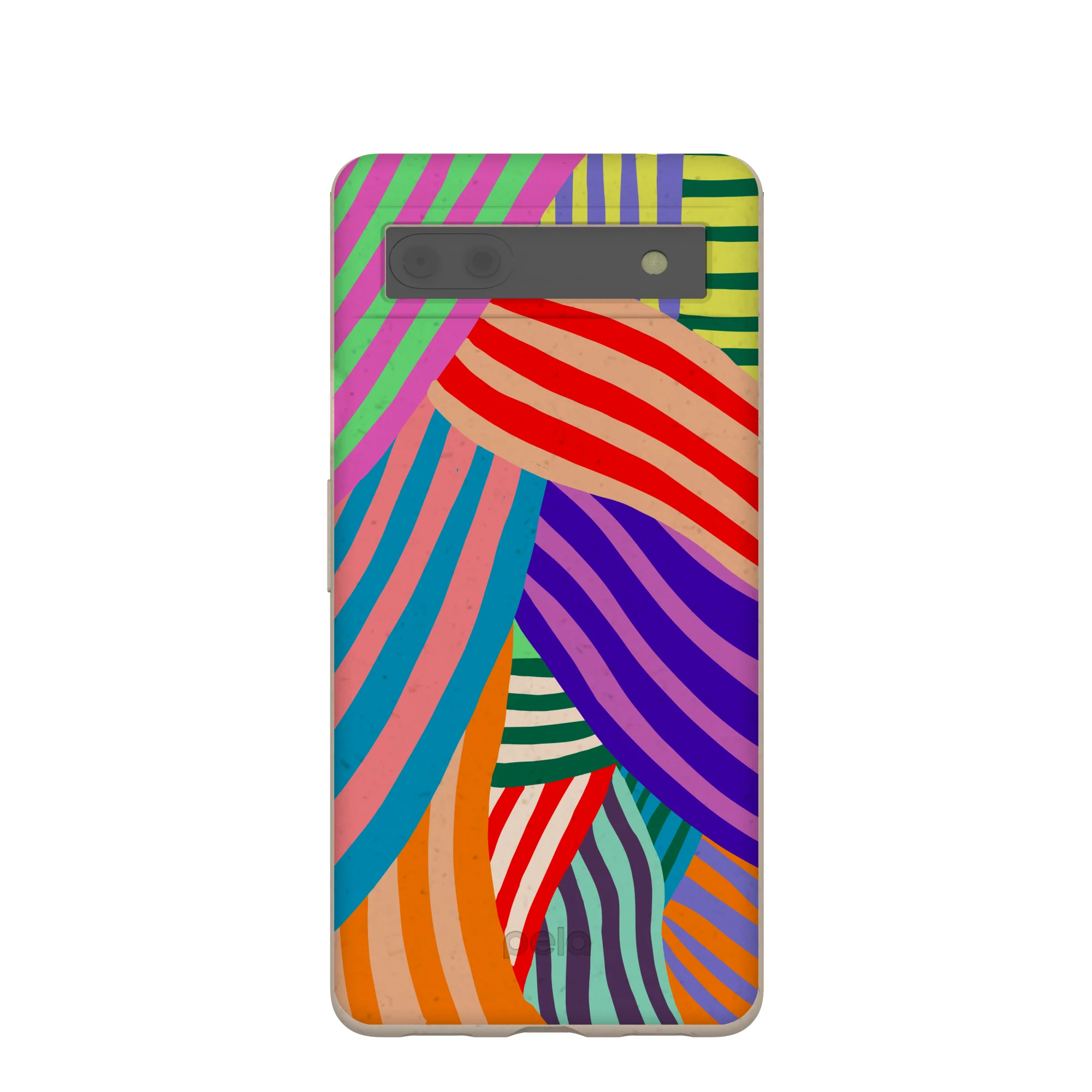 Seashell Clownish Stripes Google Pixel 6a Case
