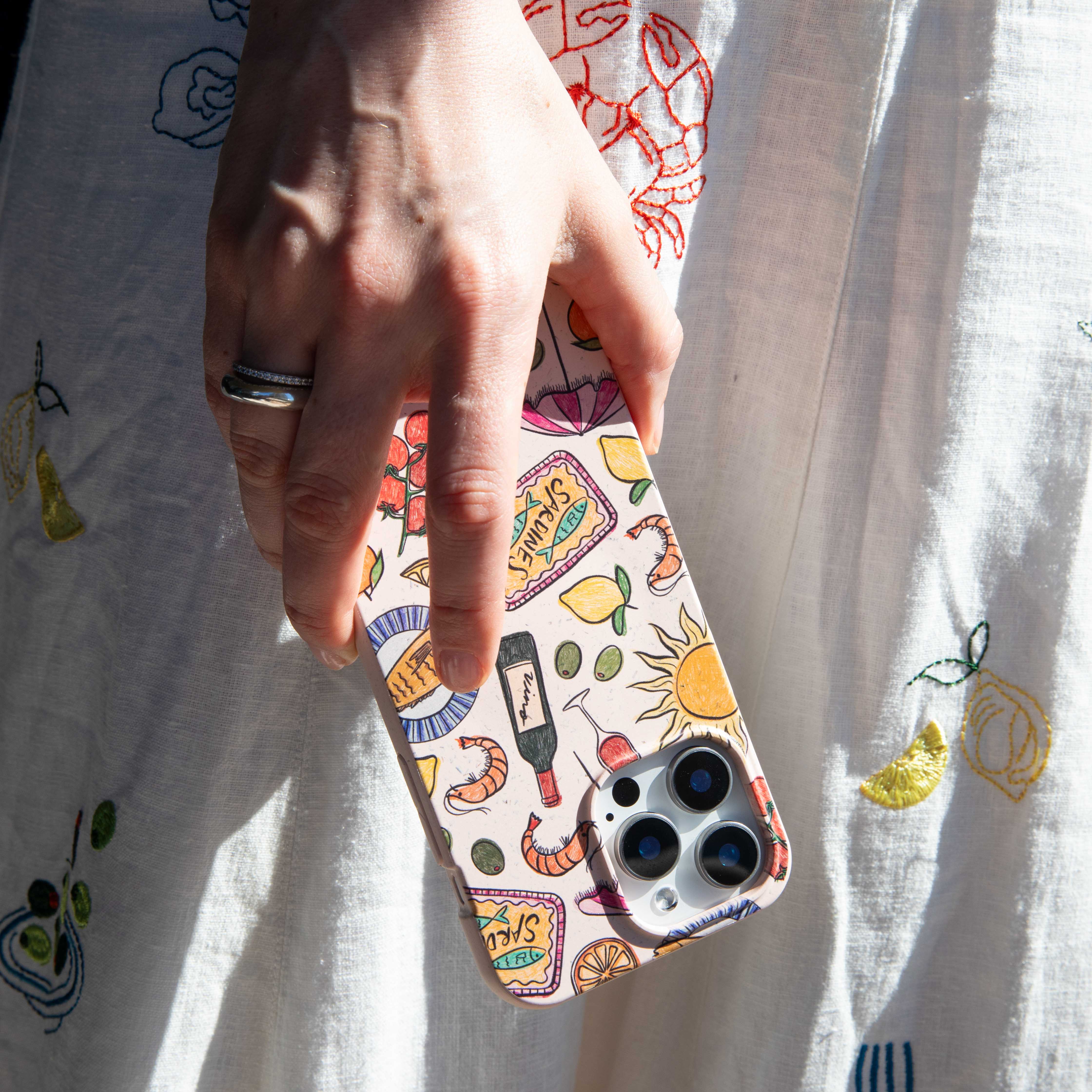 Seashell Coastal Bites Google Pixel 6a Case - Image 2