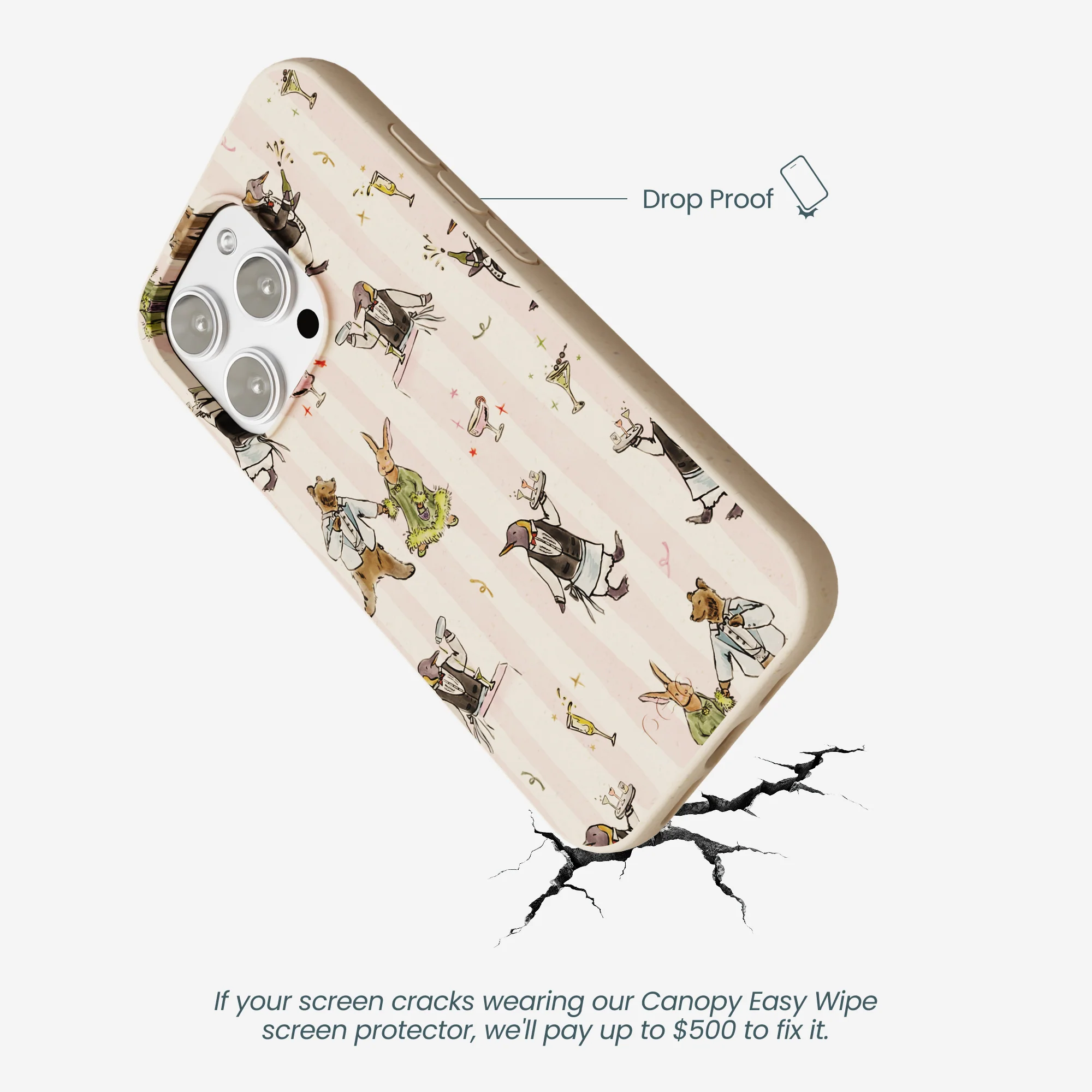 Seashell Cocktail Cabana iPhone 16 Pro Max Case - Image 5