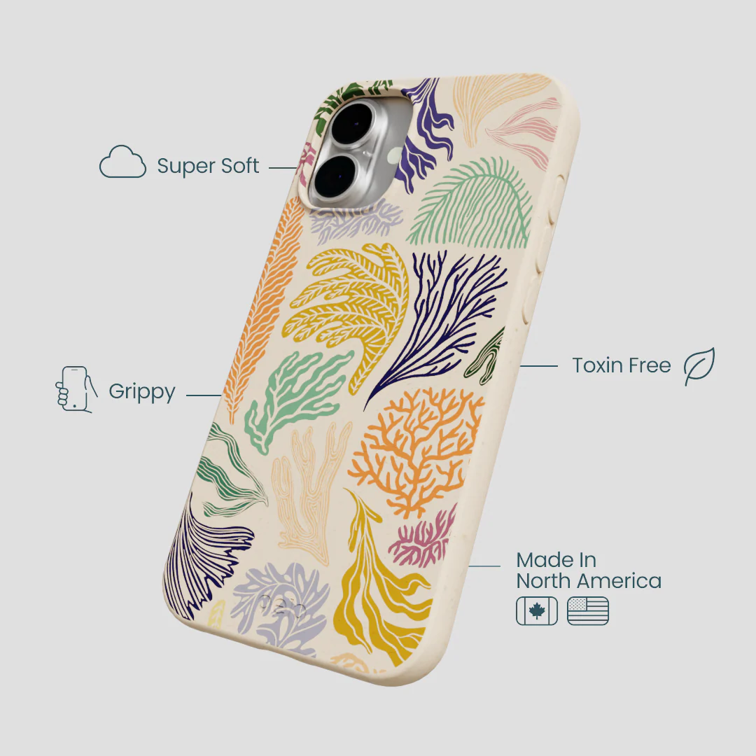 Seashell Coral Dreams iPhone 16 Plus Case - Image 4