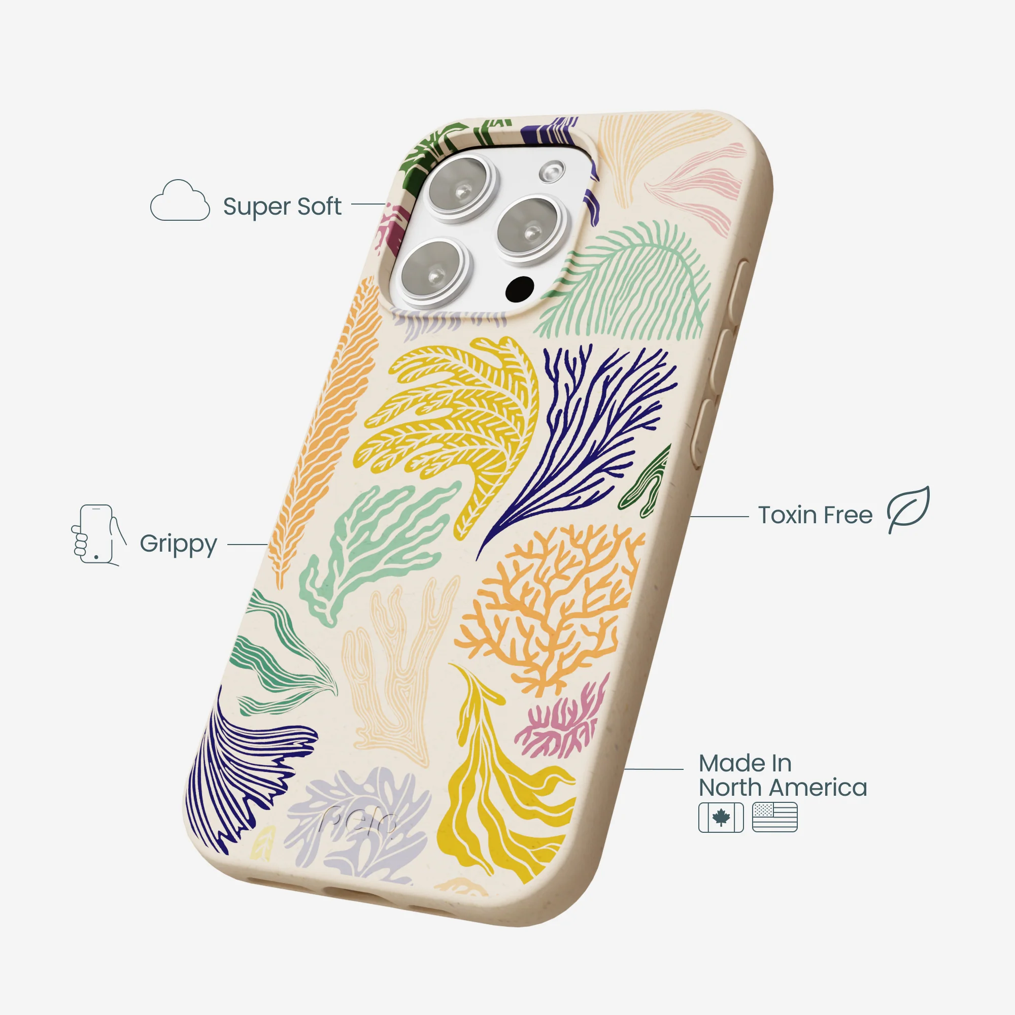Seashell Coral Dreams iPhone 16 Pro Max Case - Image 4