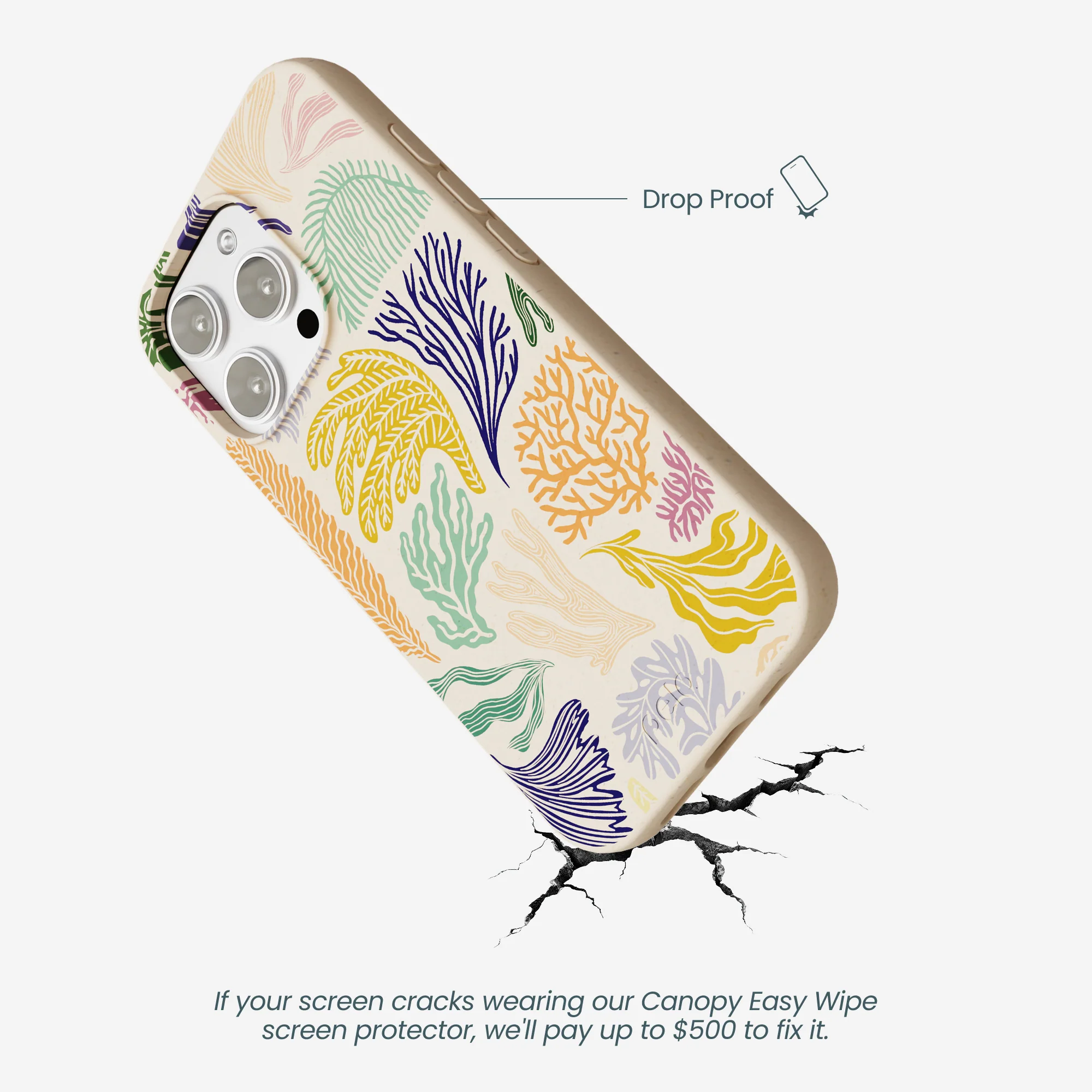 Seashell Coral Dreams iPhone 16 Pro Max Case - Image 5