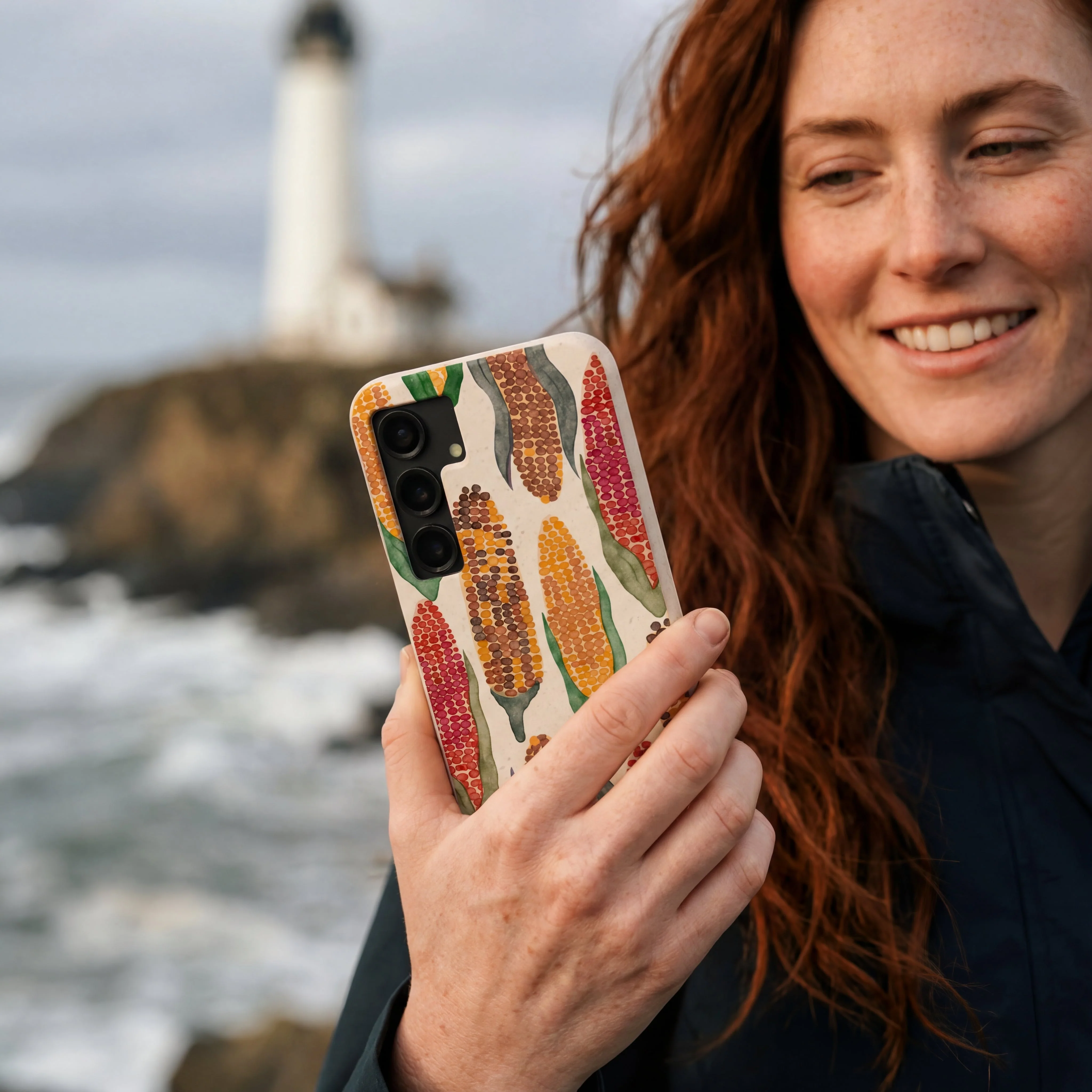 Seashell Cornfield Samsung Galaxy S24 Case - Image 2