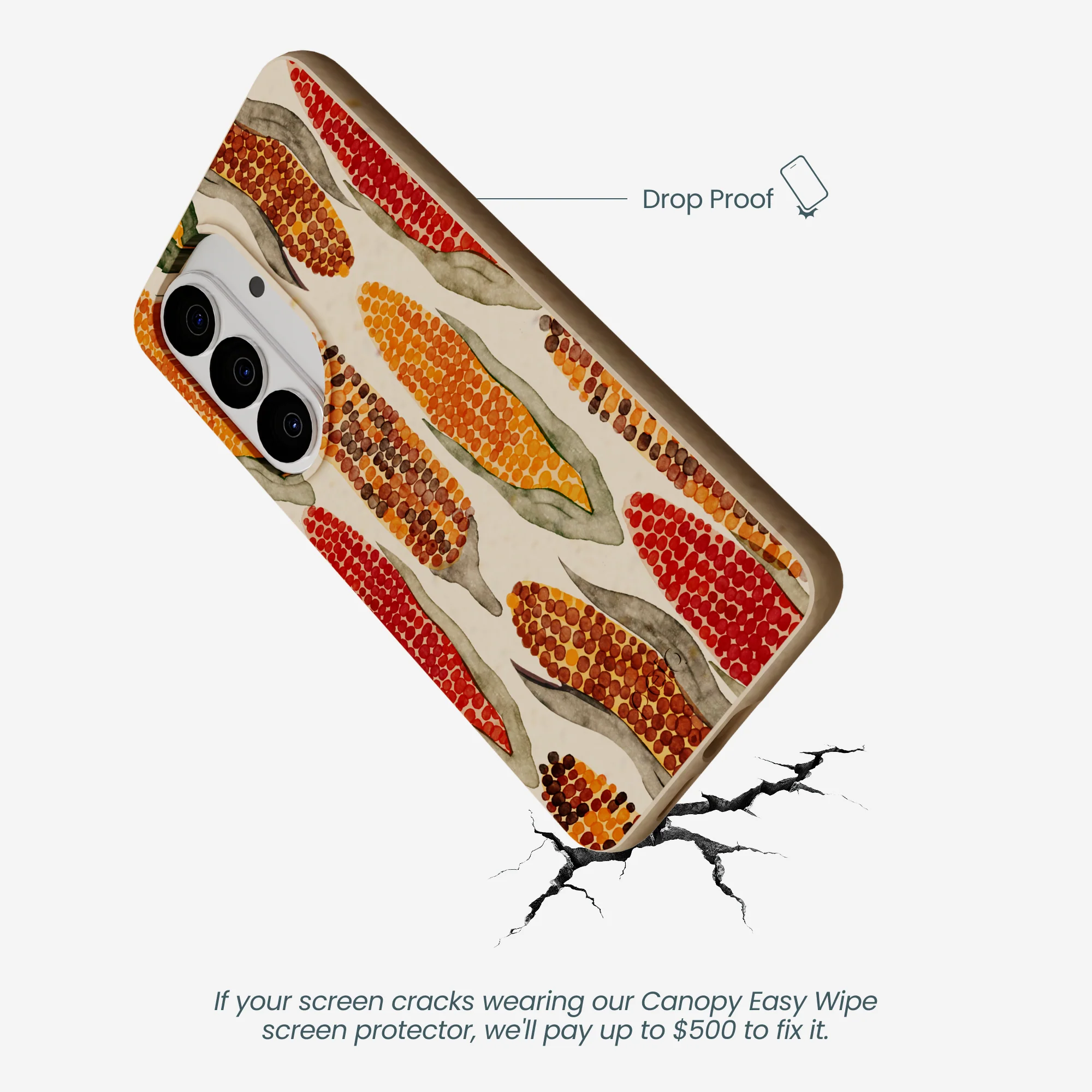 Seashell Cornfield Samsung Galaxy S26 Case - Image 5