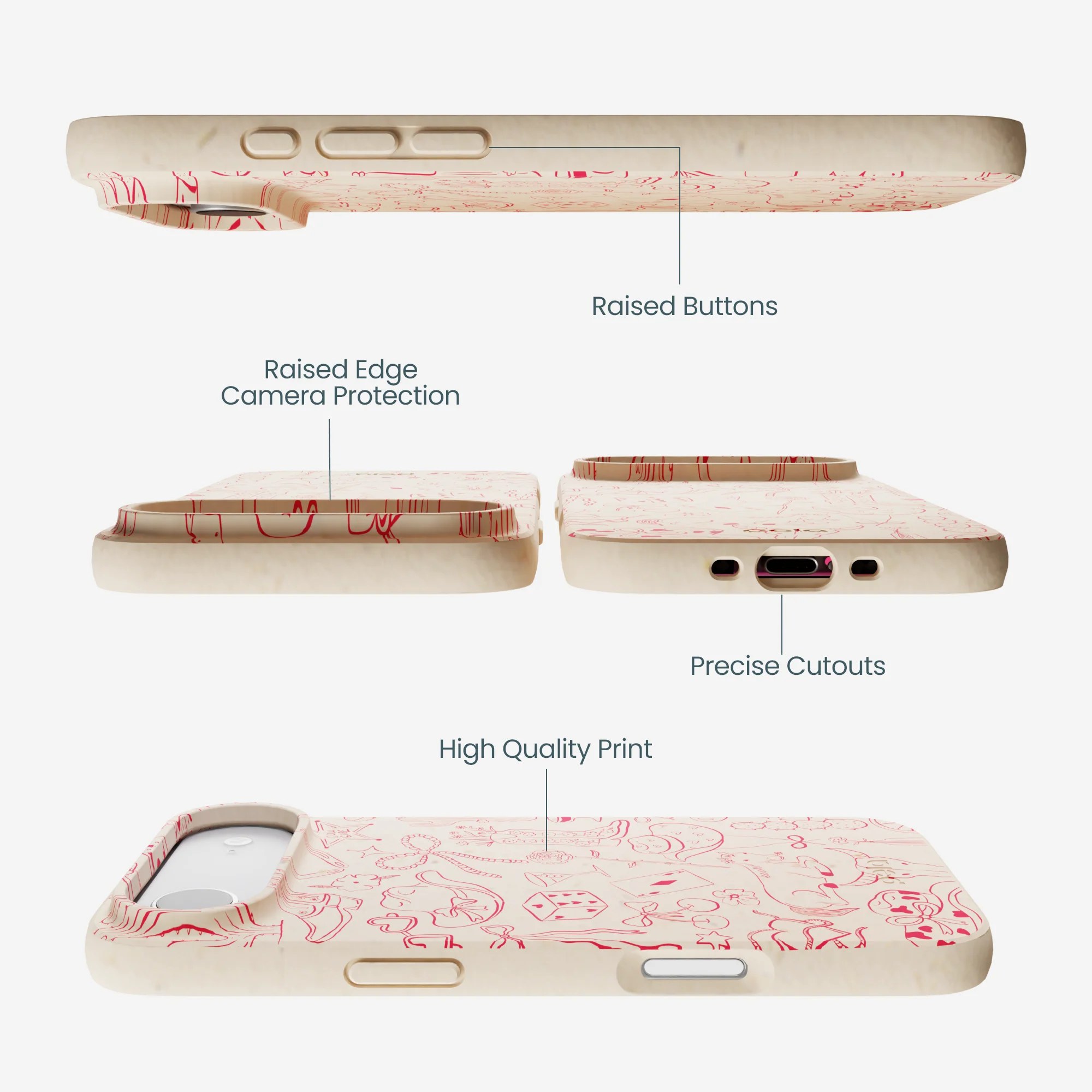 Seashell Cowgirl Chic iPhone Air Case - Image 3