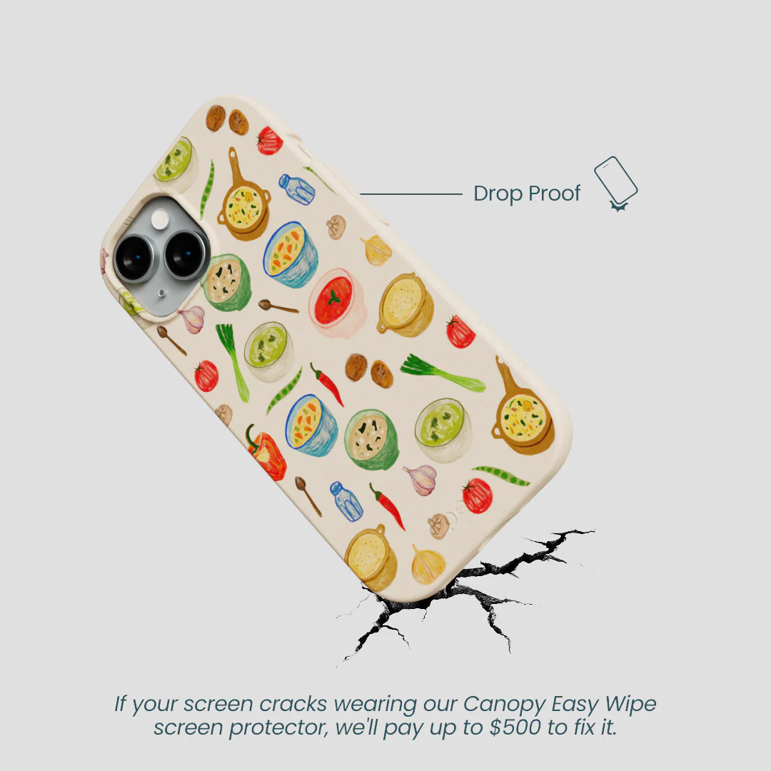 Seashell Cozy Bowls iPhone 15 Case - Image 5