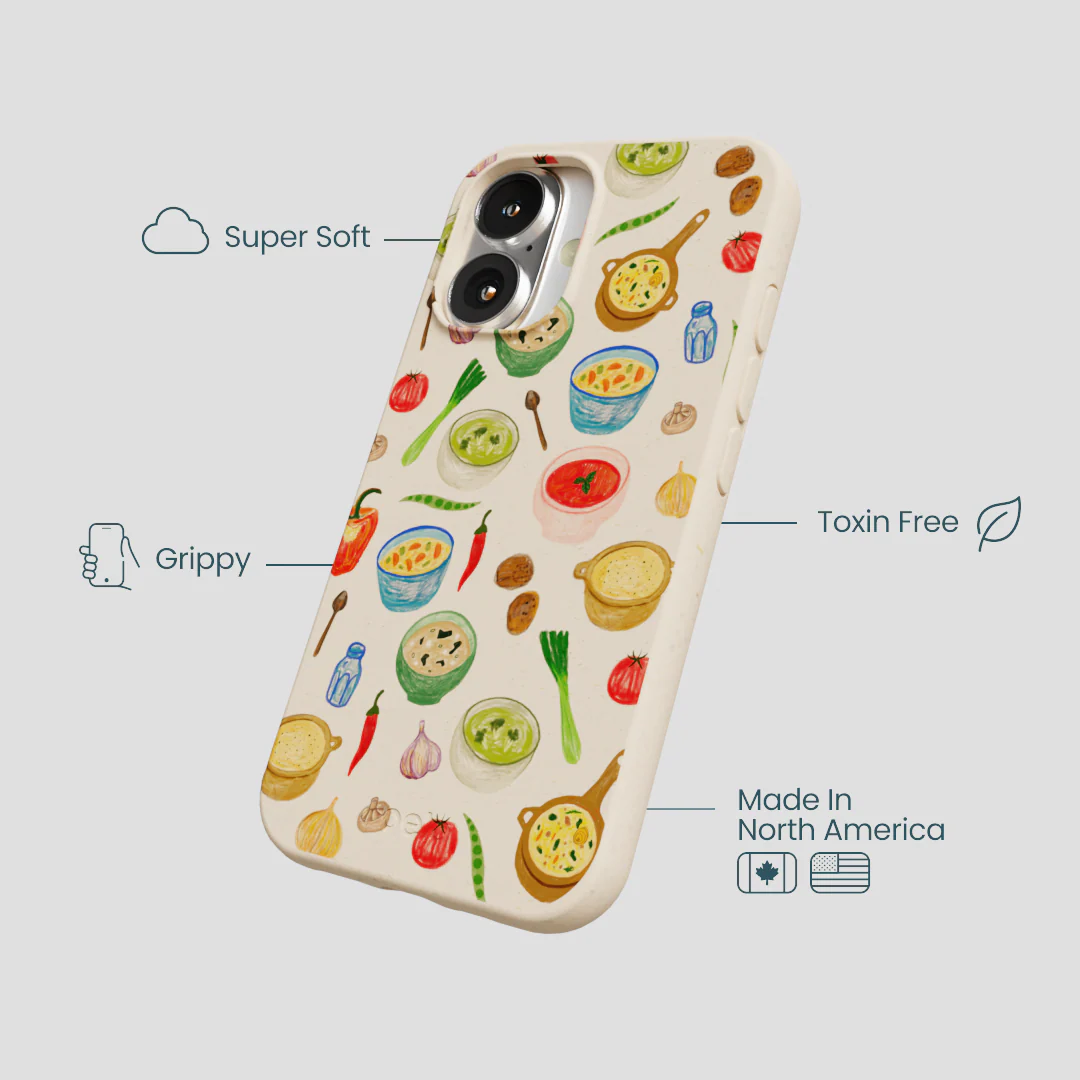 Seashell Cozy Bowls iPhone 16 Case - Image 4