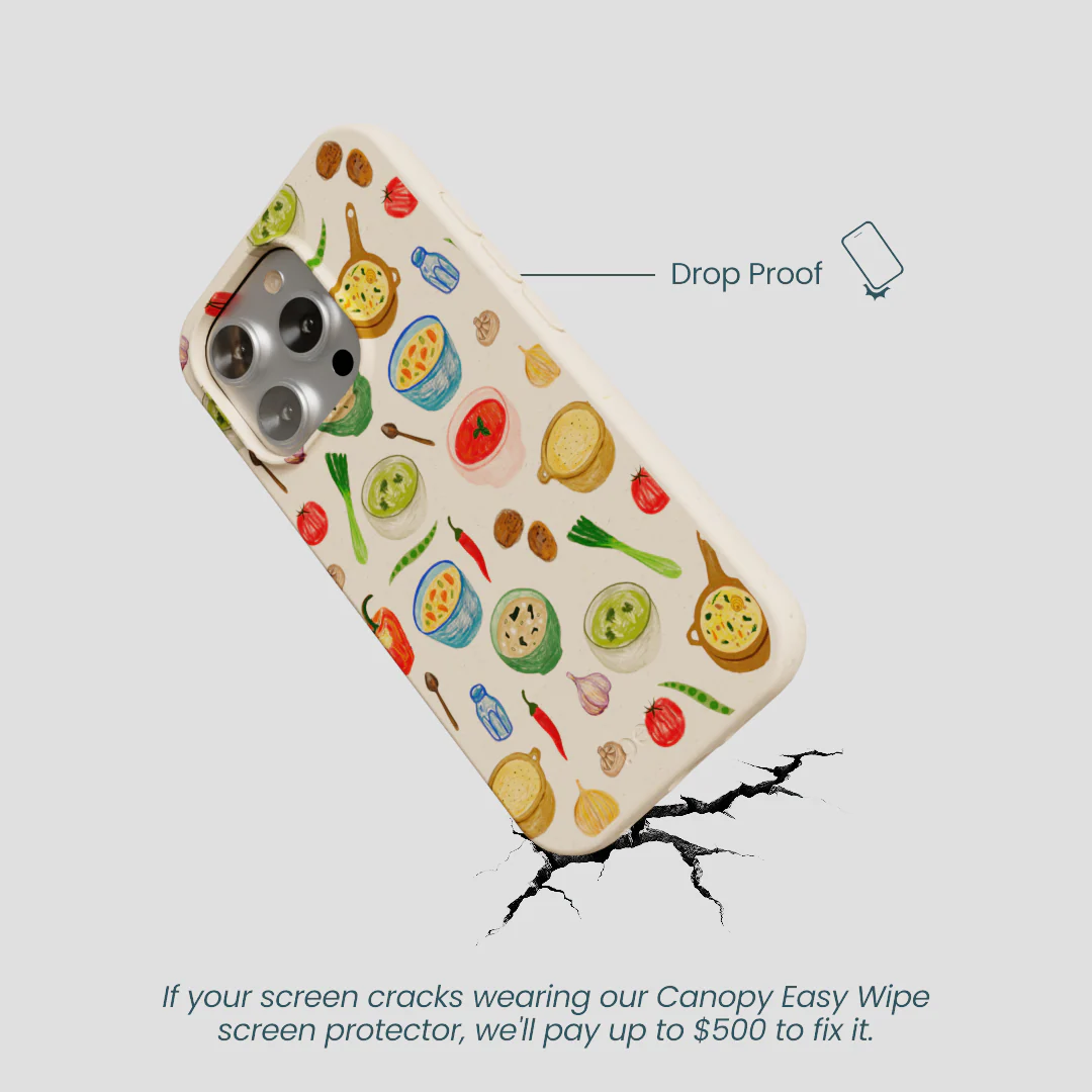 Seashell Cozy Bowls iPhone 16 Pro Case - Image 5