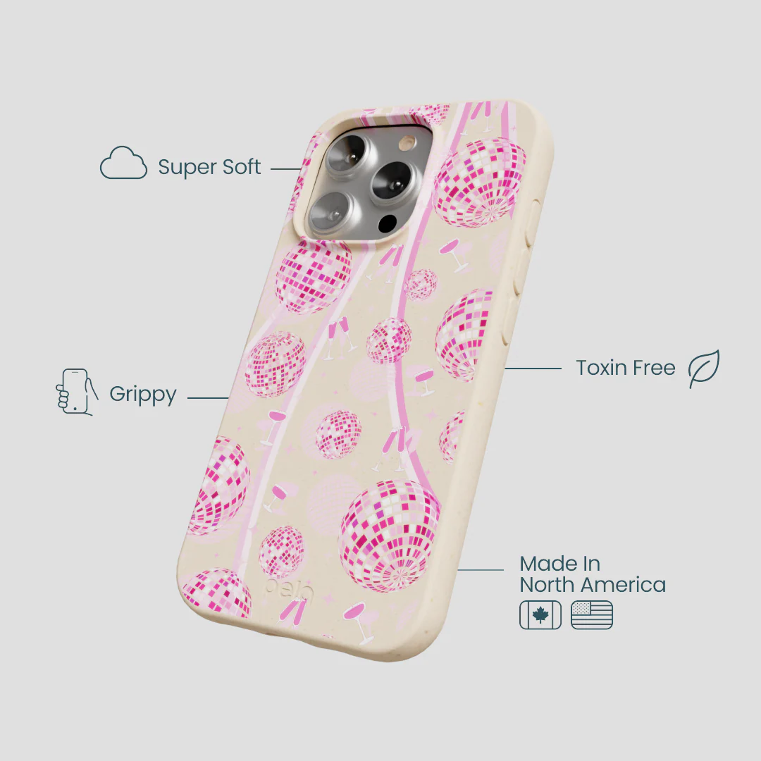 Seashell Dancing Lights iPhone 16 Pro Case - Image 4