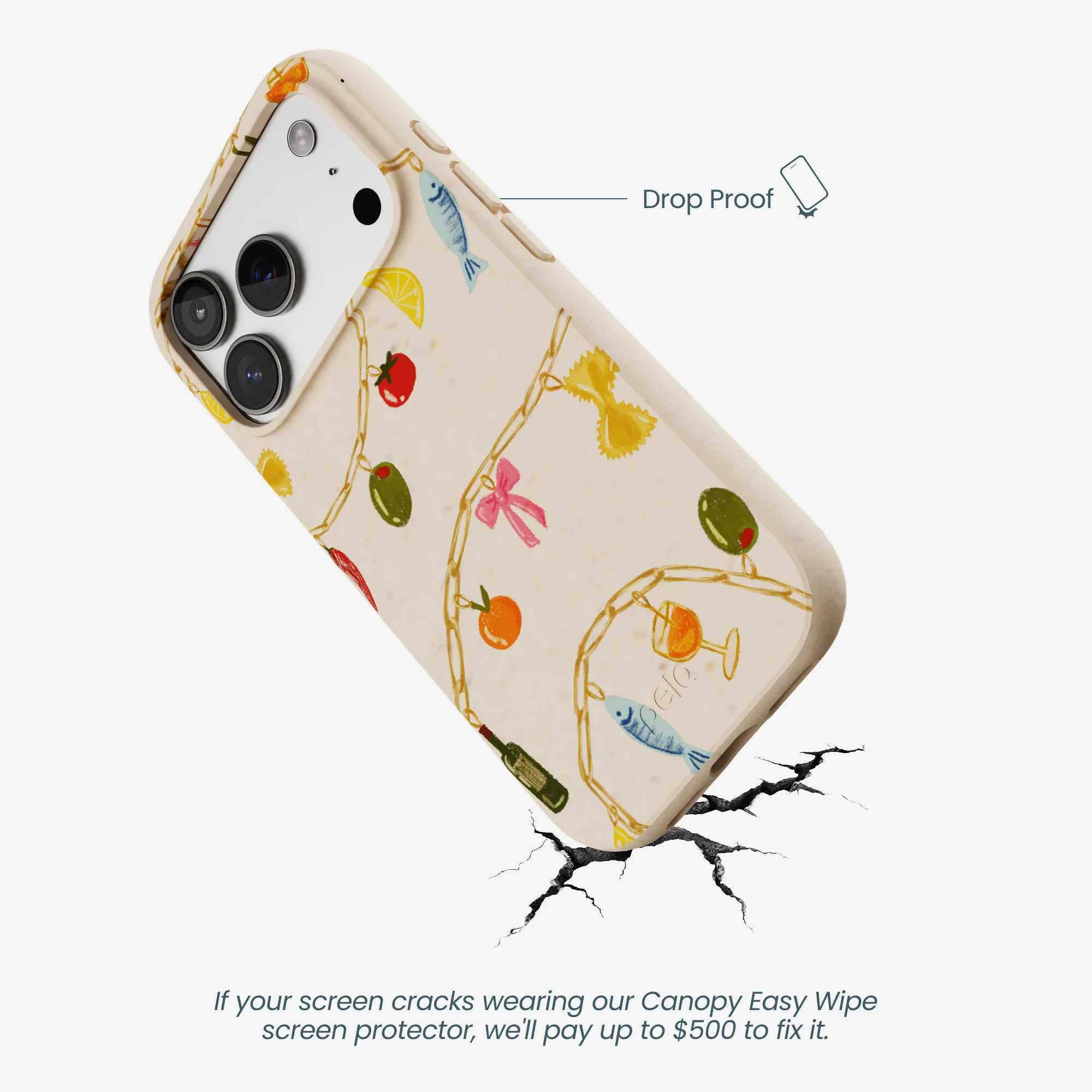 Seashell Dolce Summer iPhone 17 Pro Case - Image 5