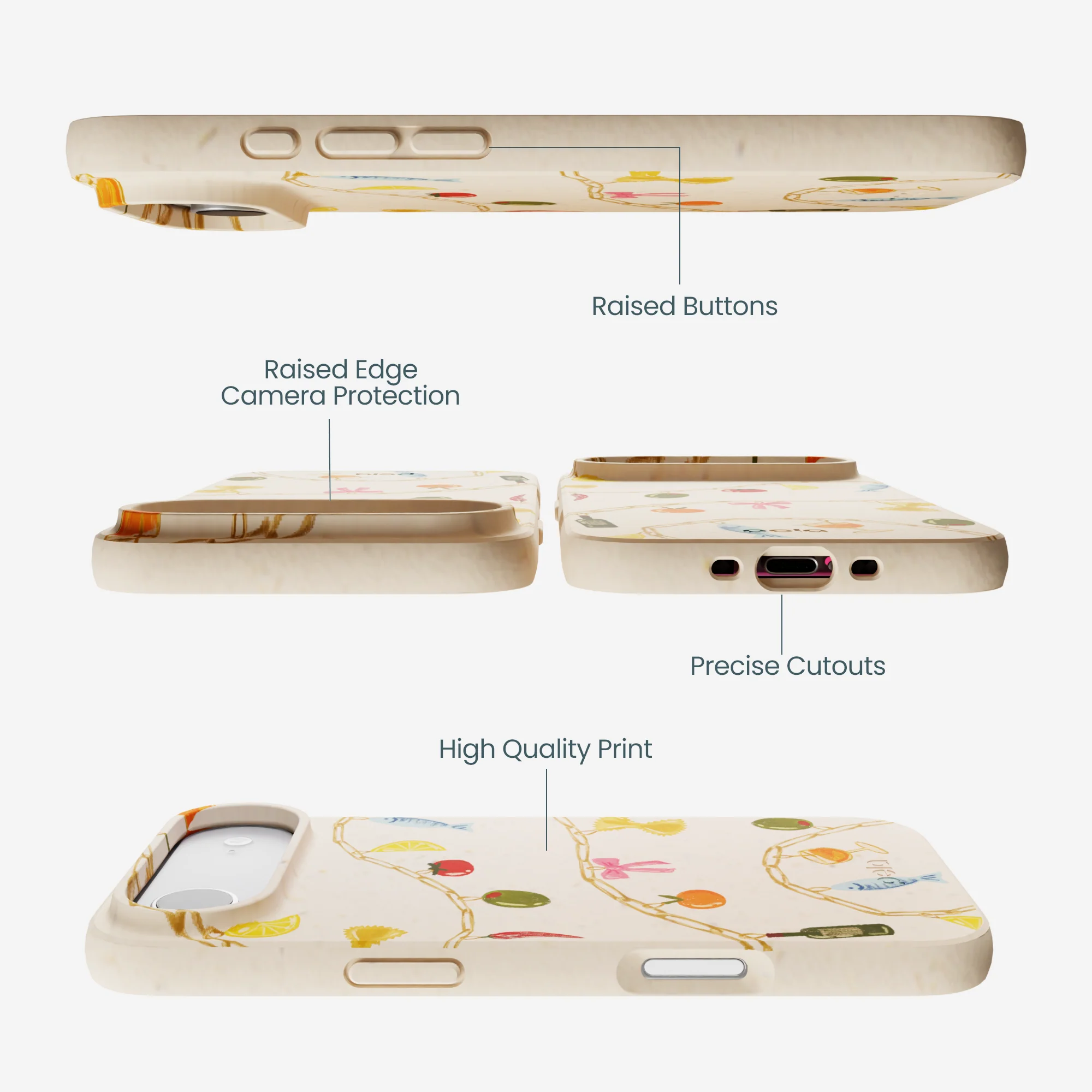 Seashell Dolce Summer iPhone Air Case - Image 2