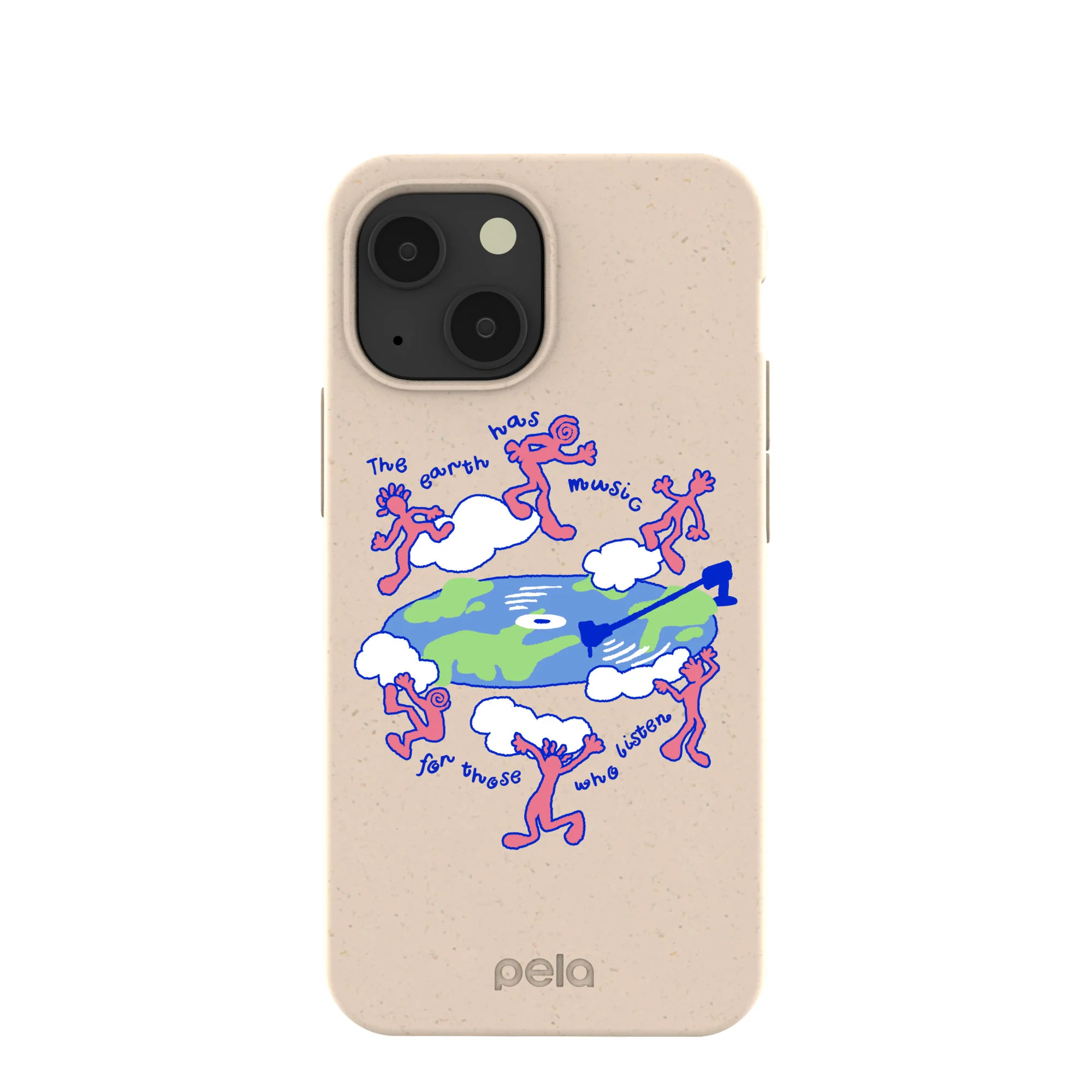 Seashell Earth Music iPhone 13 Mini Case