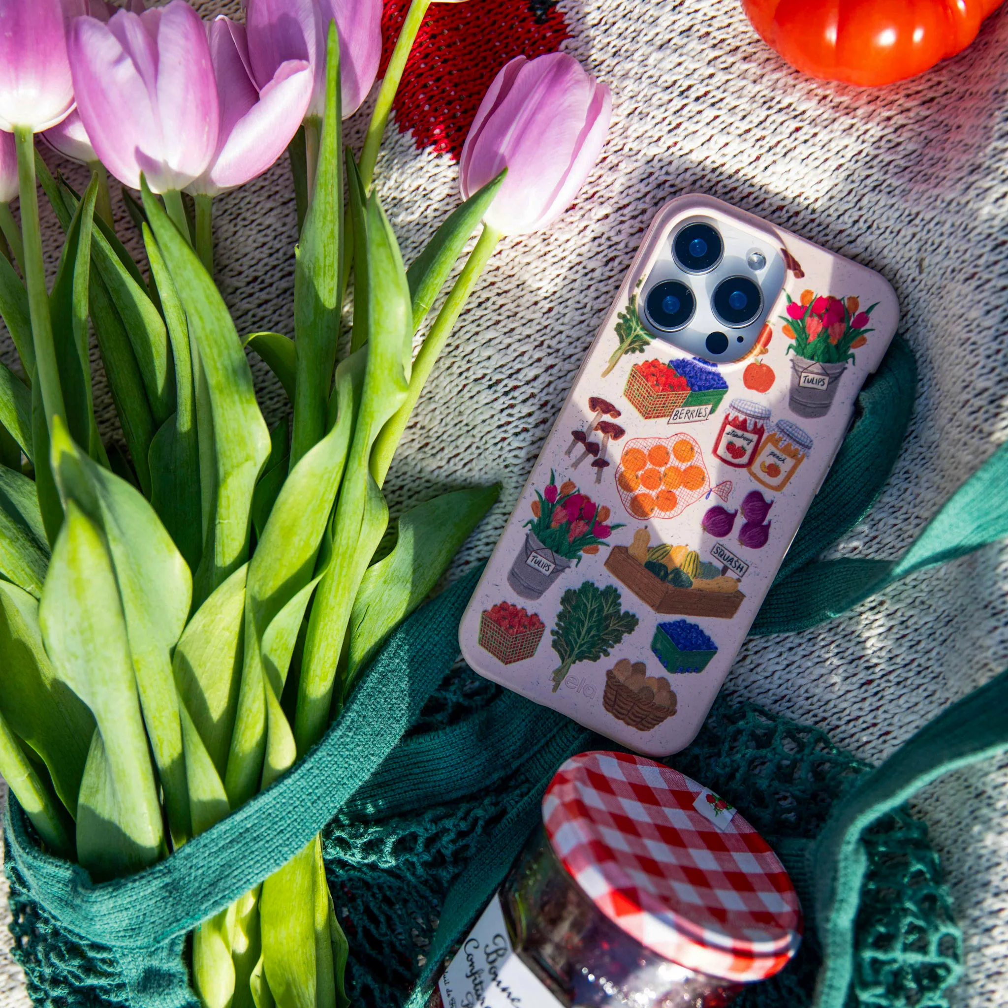 Seashell Farm Market iPhone 12/ iPhone 12 Pro Case - Image 2