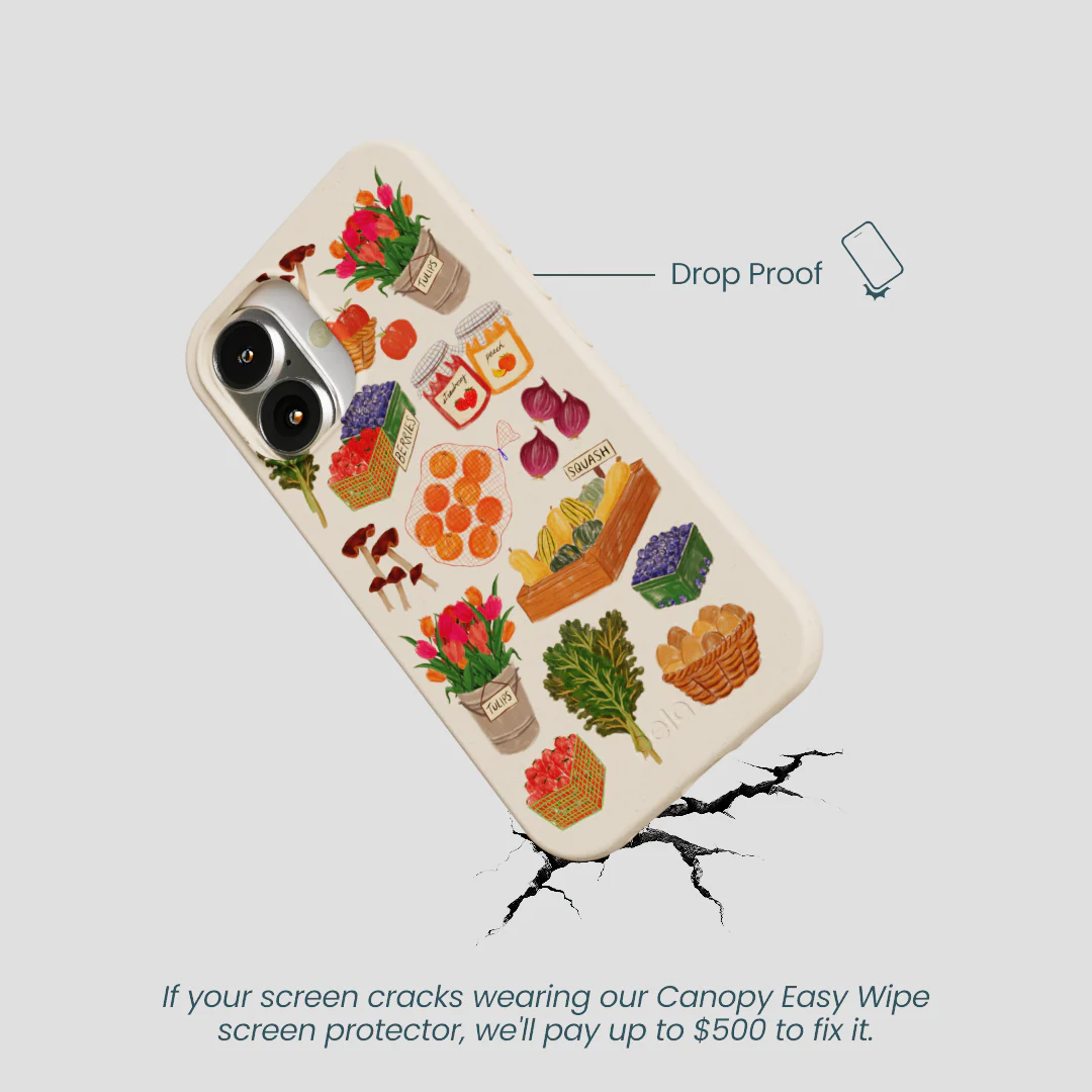Seashell Farm Market iPhone 16 Case - Image 5