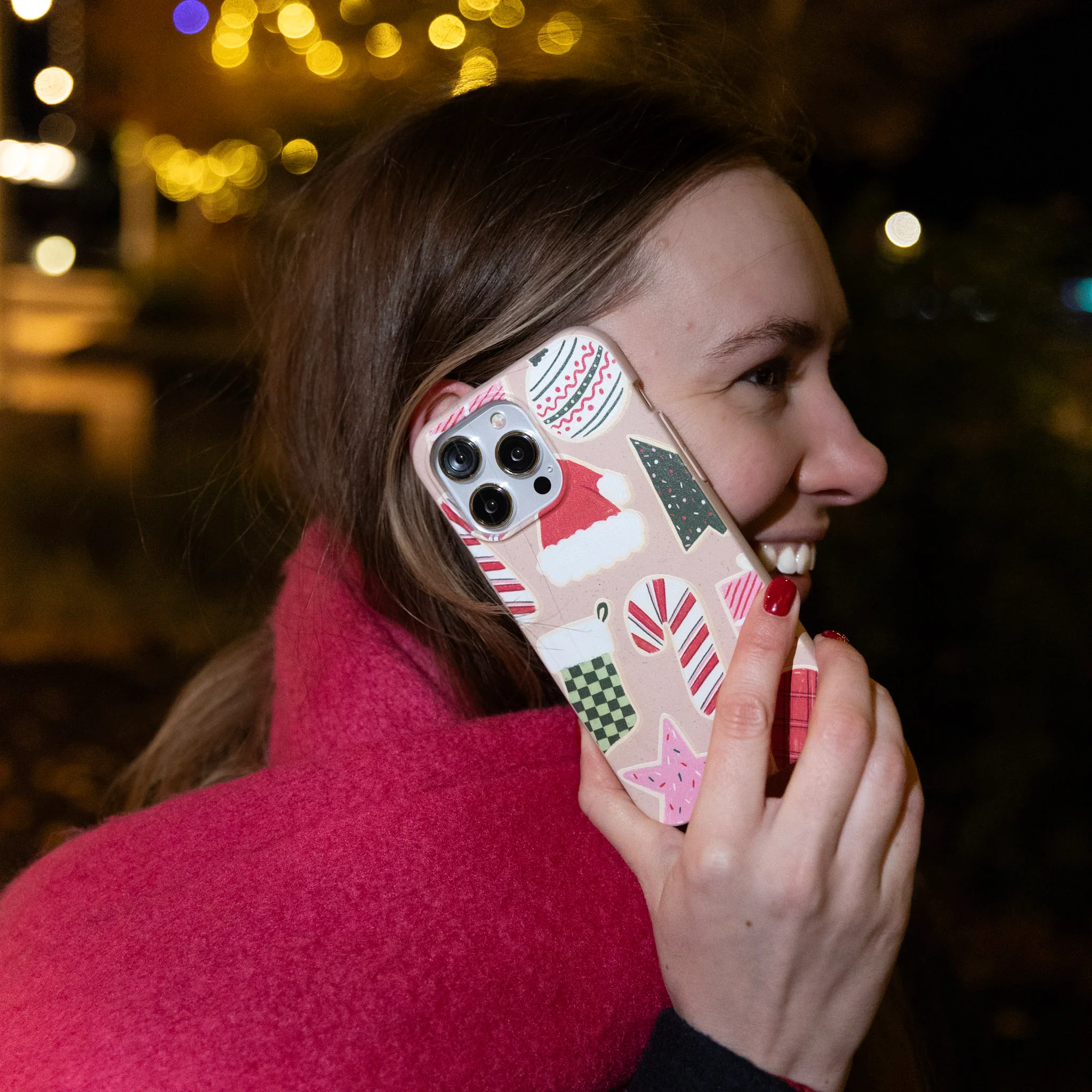 Seashell Festive Cookies Google Pixel 8a Case - Image 2