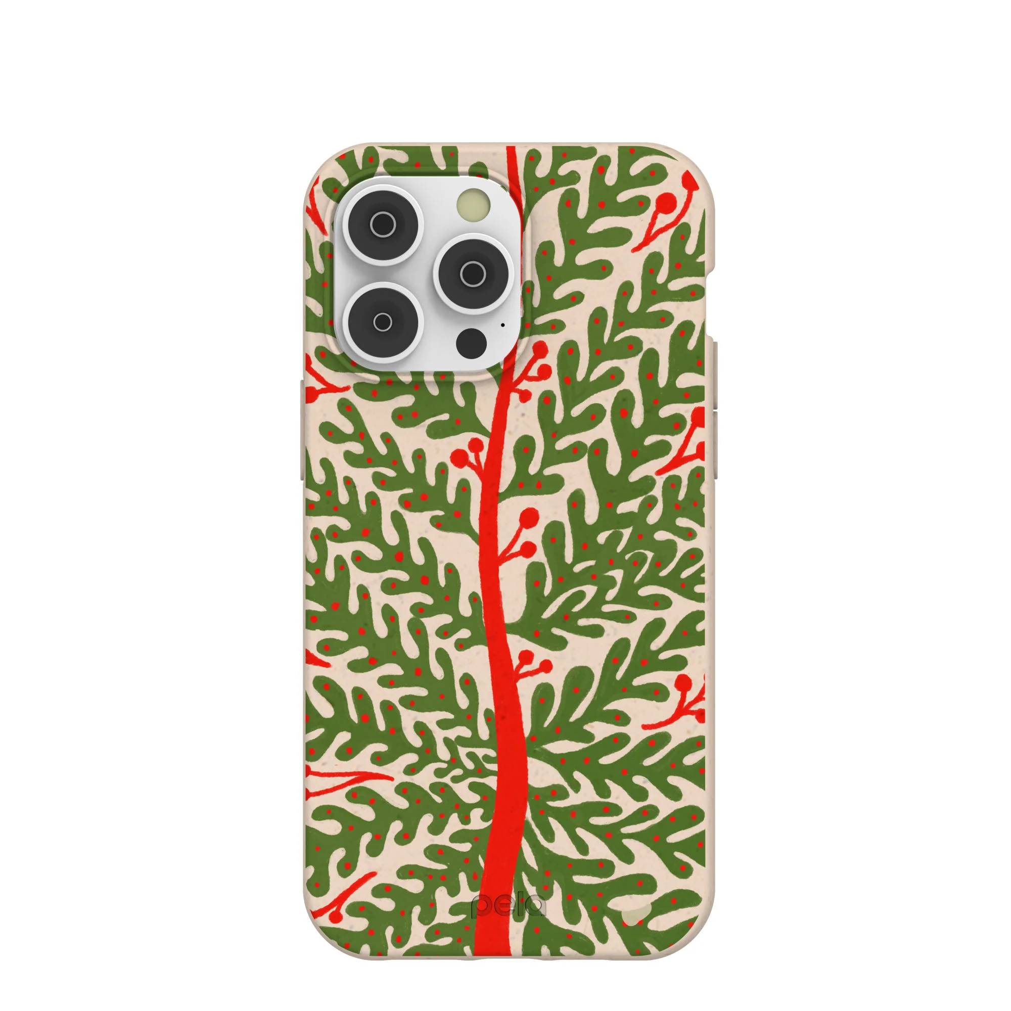 Seashell Festive Foliage iPhone 14 Pro Max Case