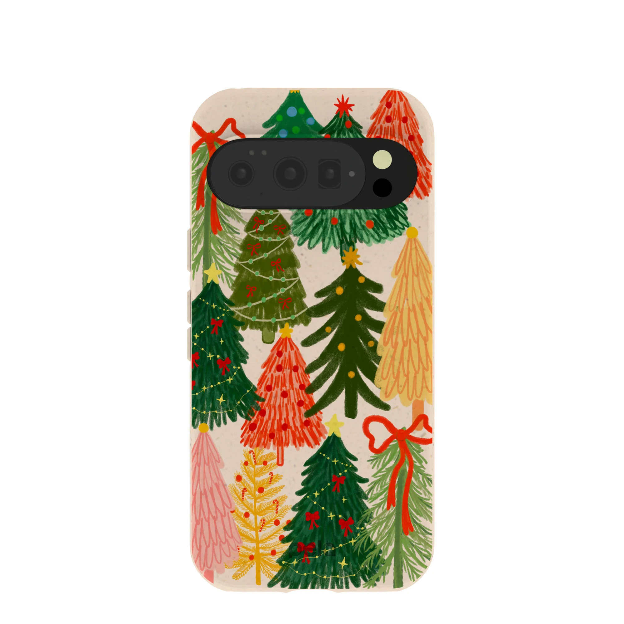Seashell Festive Trees Google Pixel 10/10 Pro Case