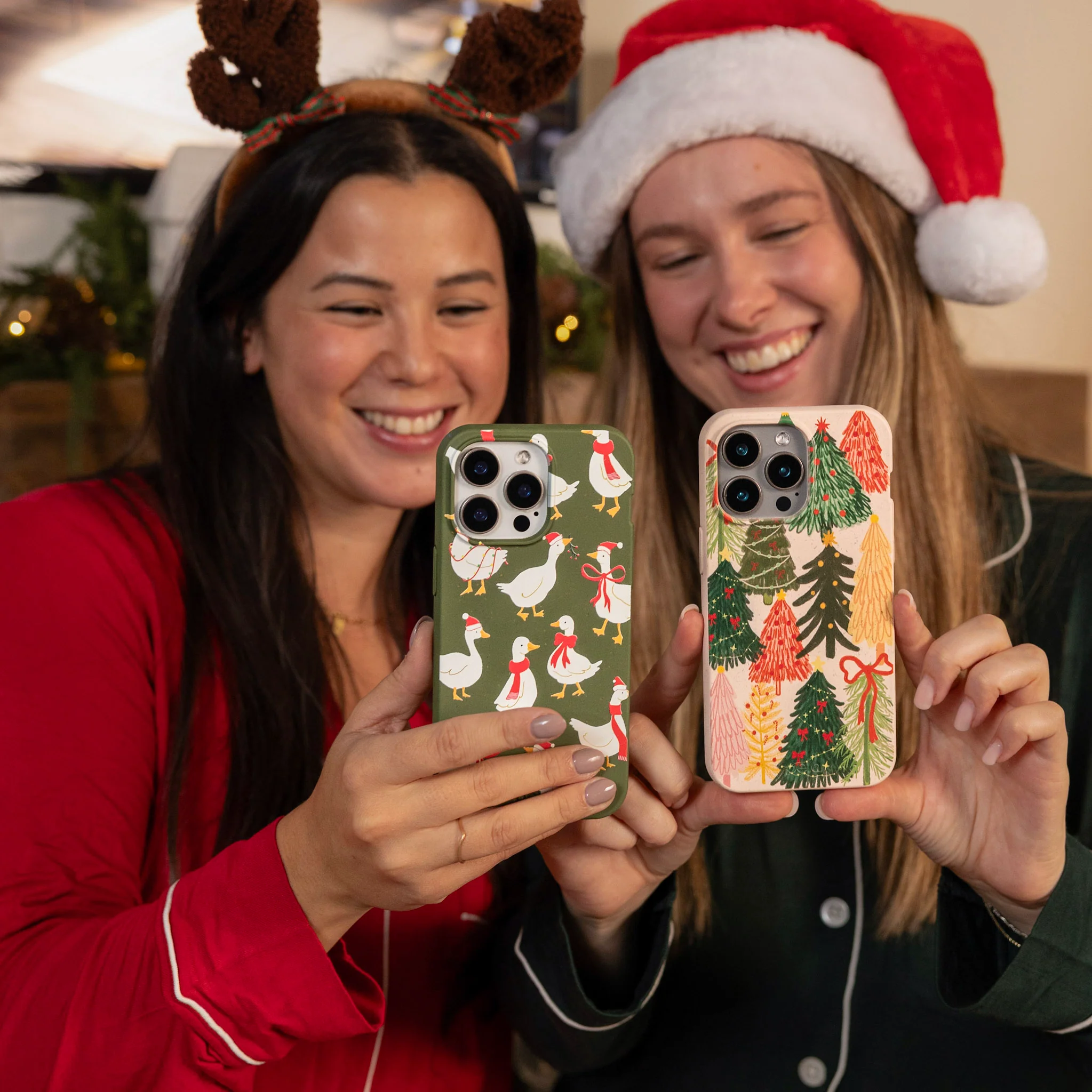 Seashell Festive Trees Google Pixel 10 Pro XL Case - Image 5
