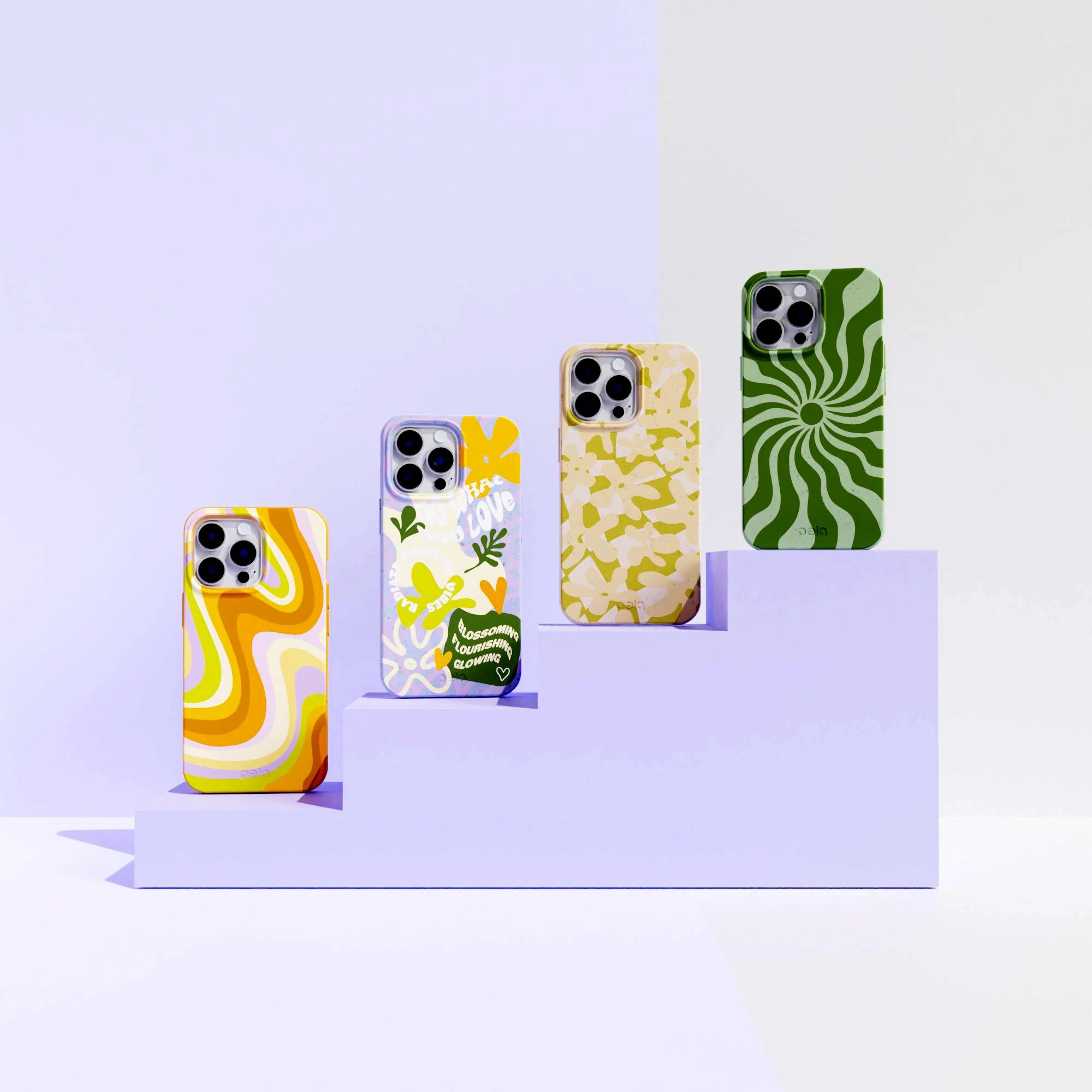 Seashell Floral Daze iPhone 14 Plus Case - Image 5