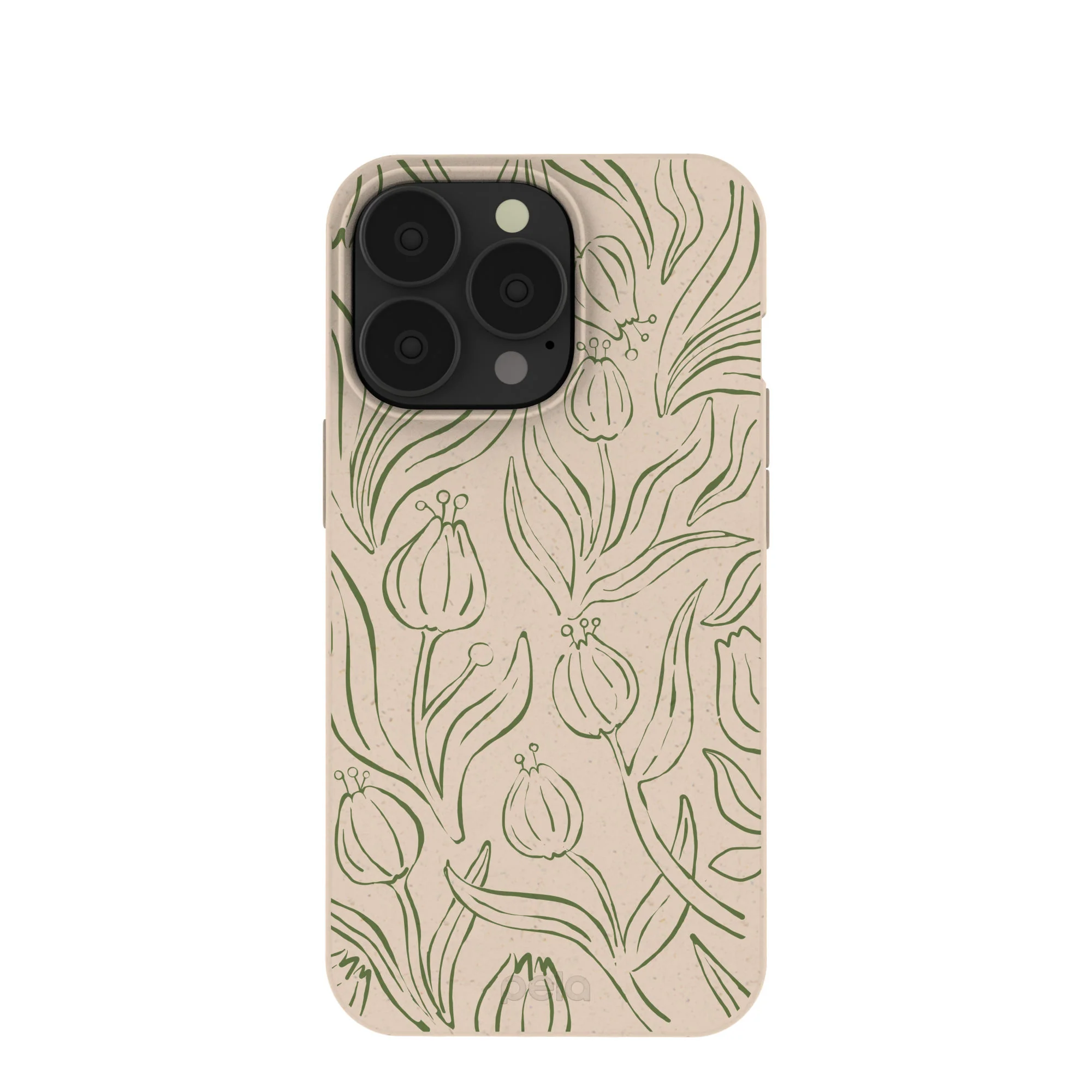 Seashell Floral Flow iPhone 13 Pro Case