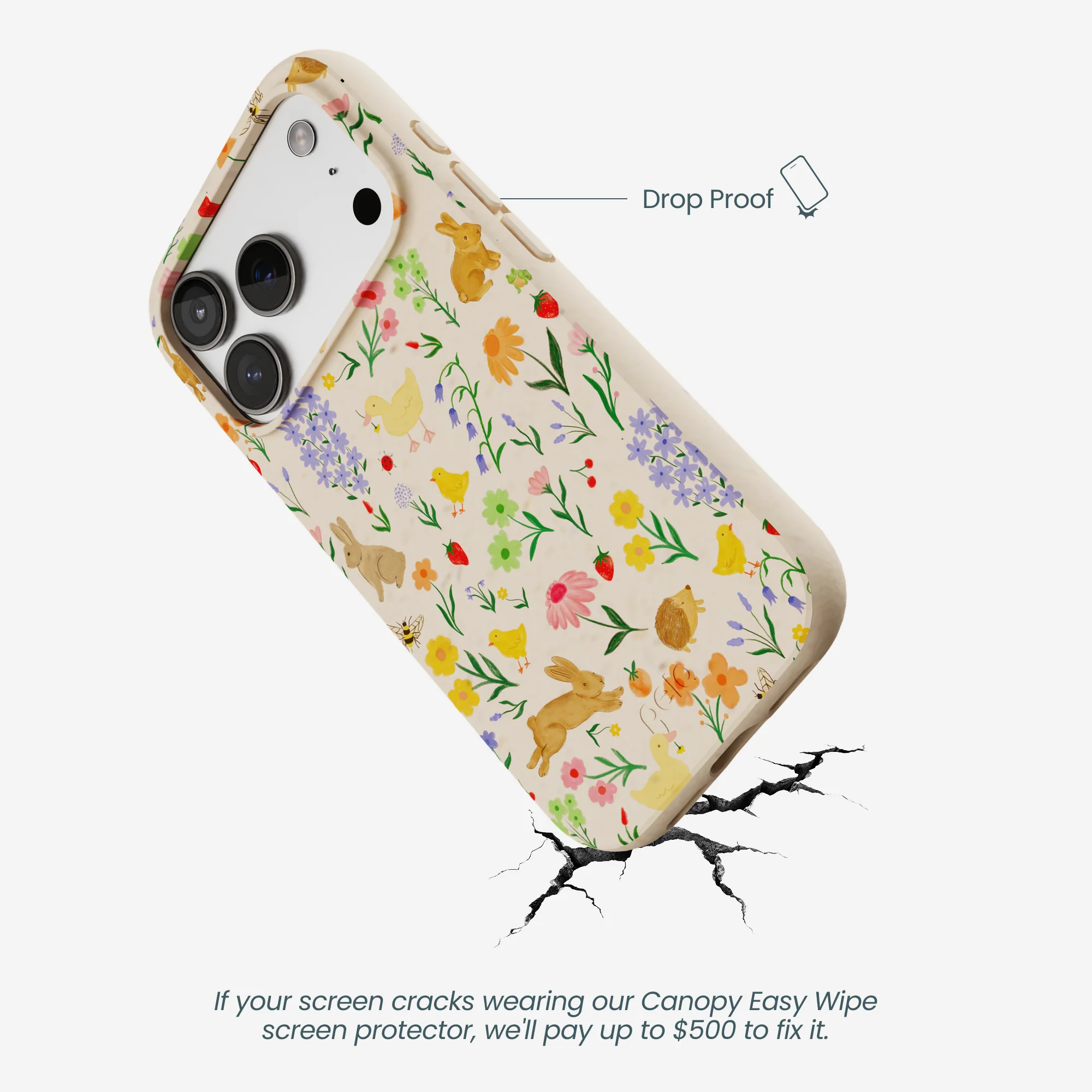 Seashell Flourish iPhone 17 Pro Case - Image 5