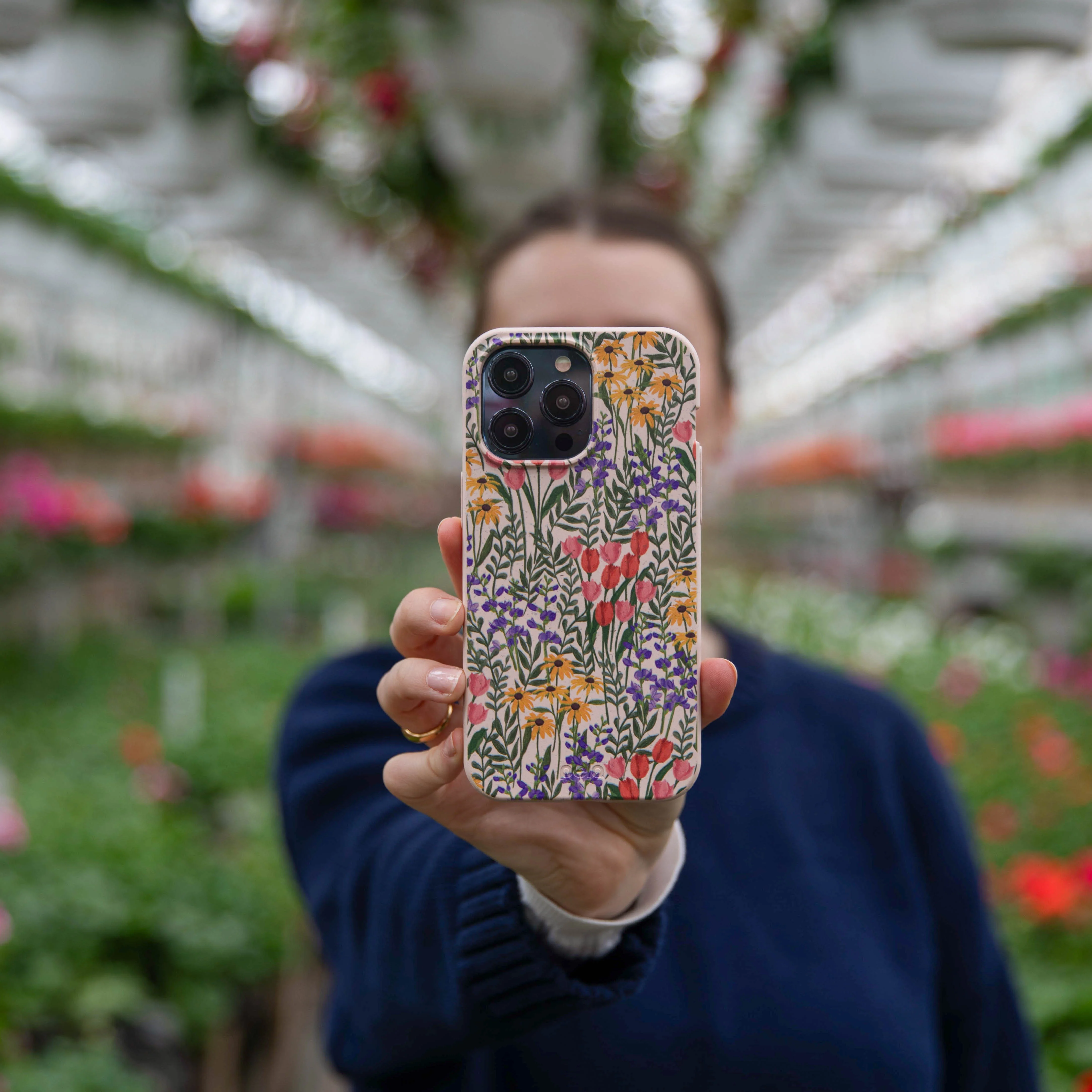 Seashell Flower Field Google Pixel 8a Case - Image 2