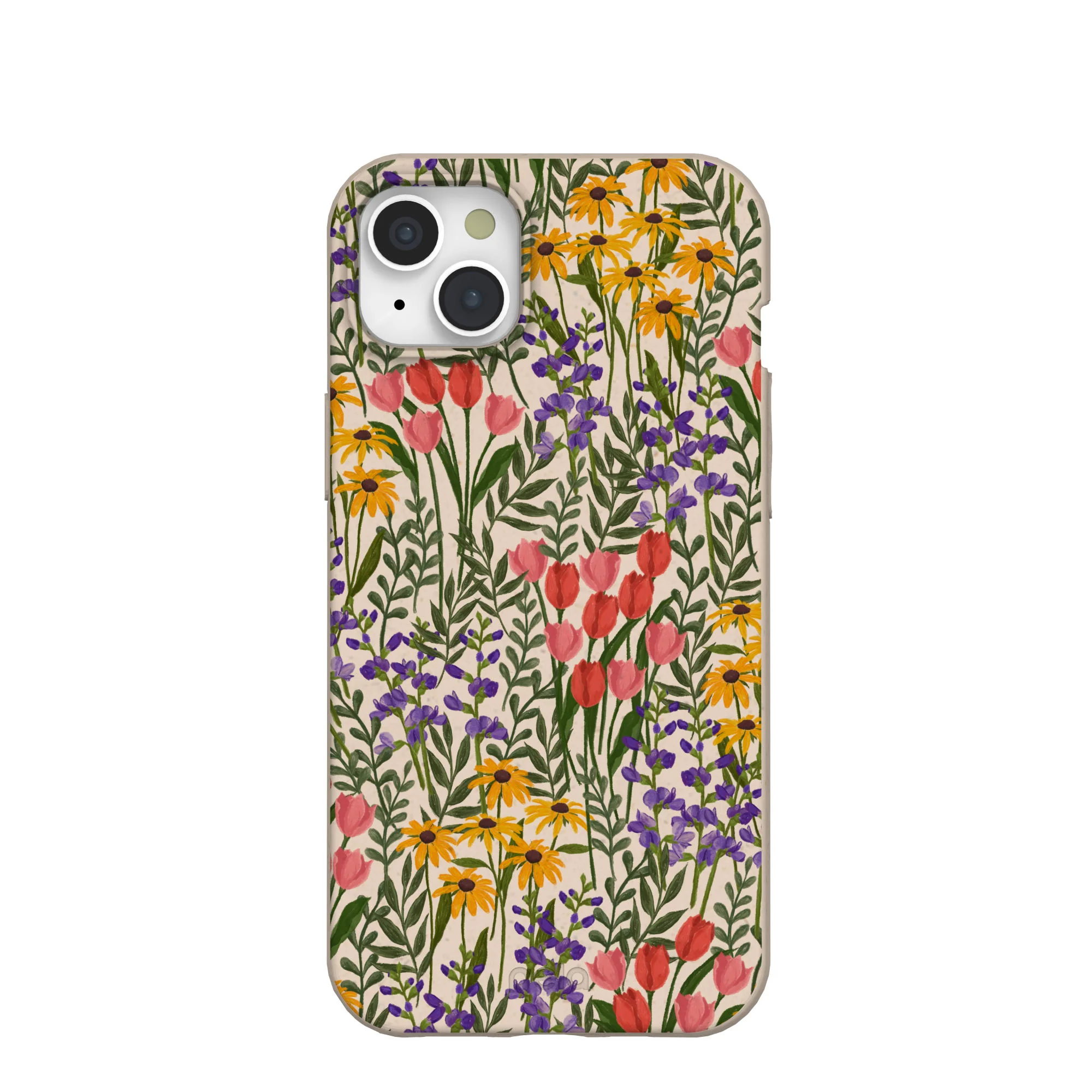 Seashell Flower Field iPhone 15 Plus Case