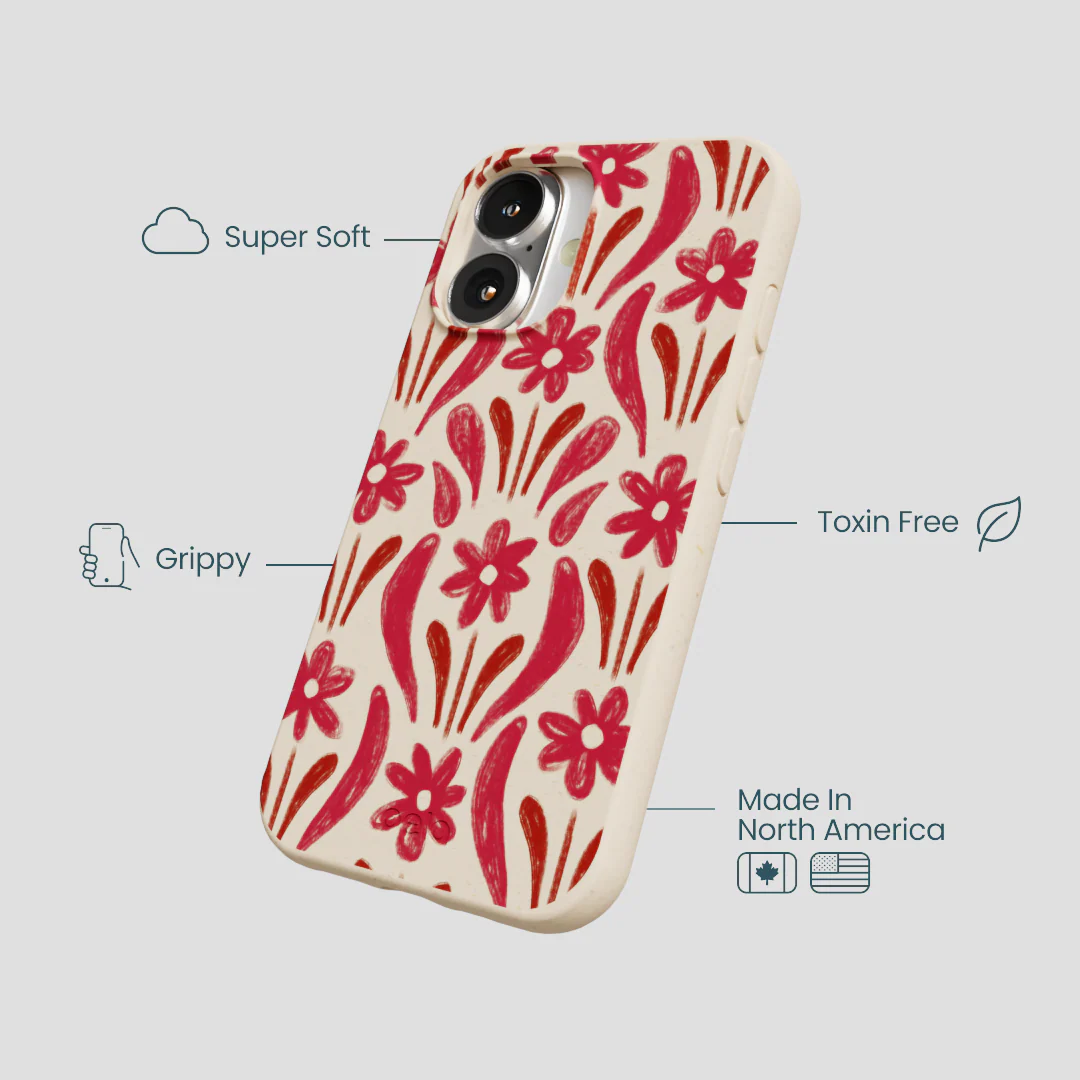 Seashell Flower Stack iPhone 16 Case - Image 4