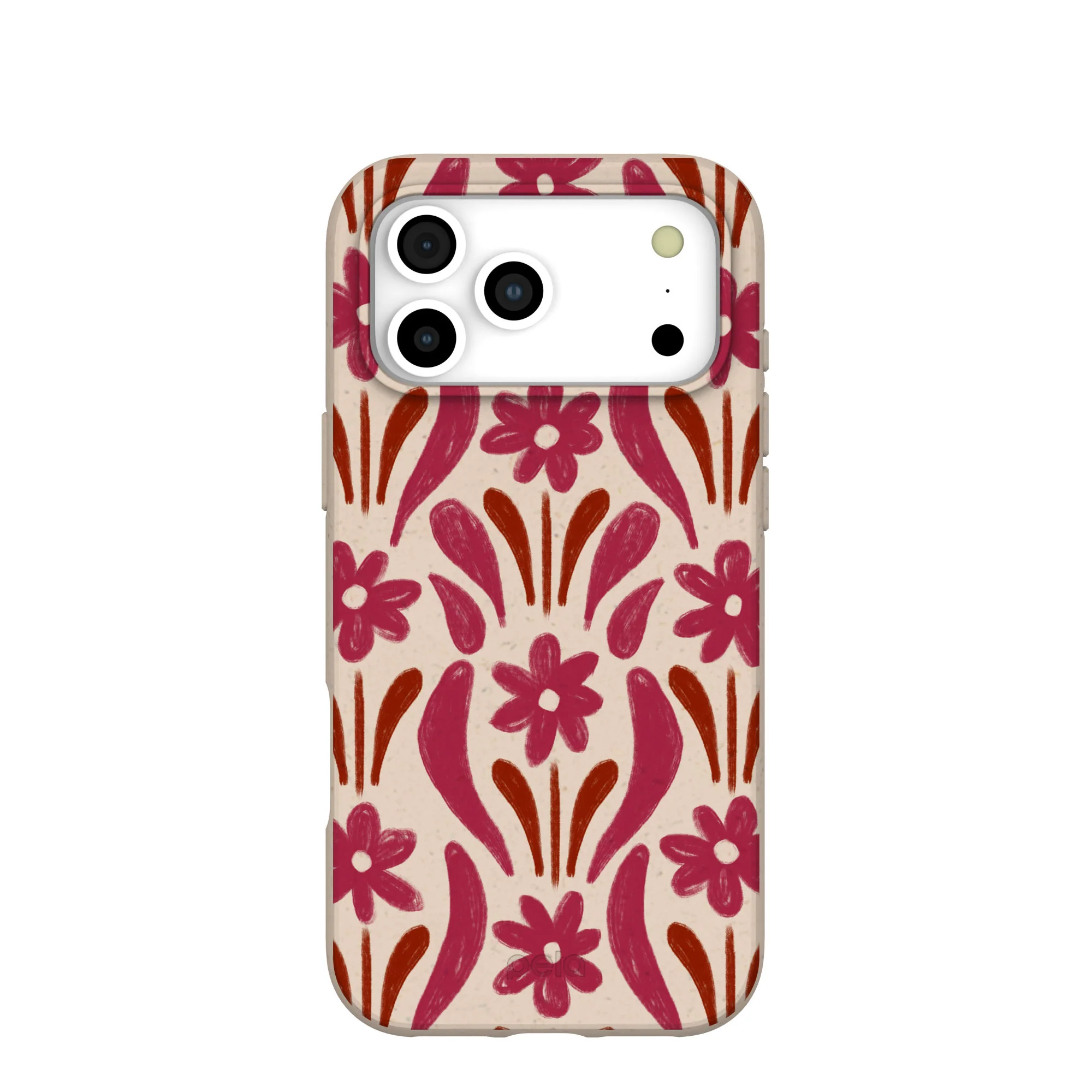 Seashell Flower Stack iPhone 17 Pro Max Case