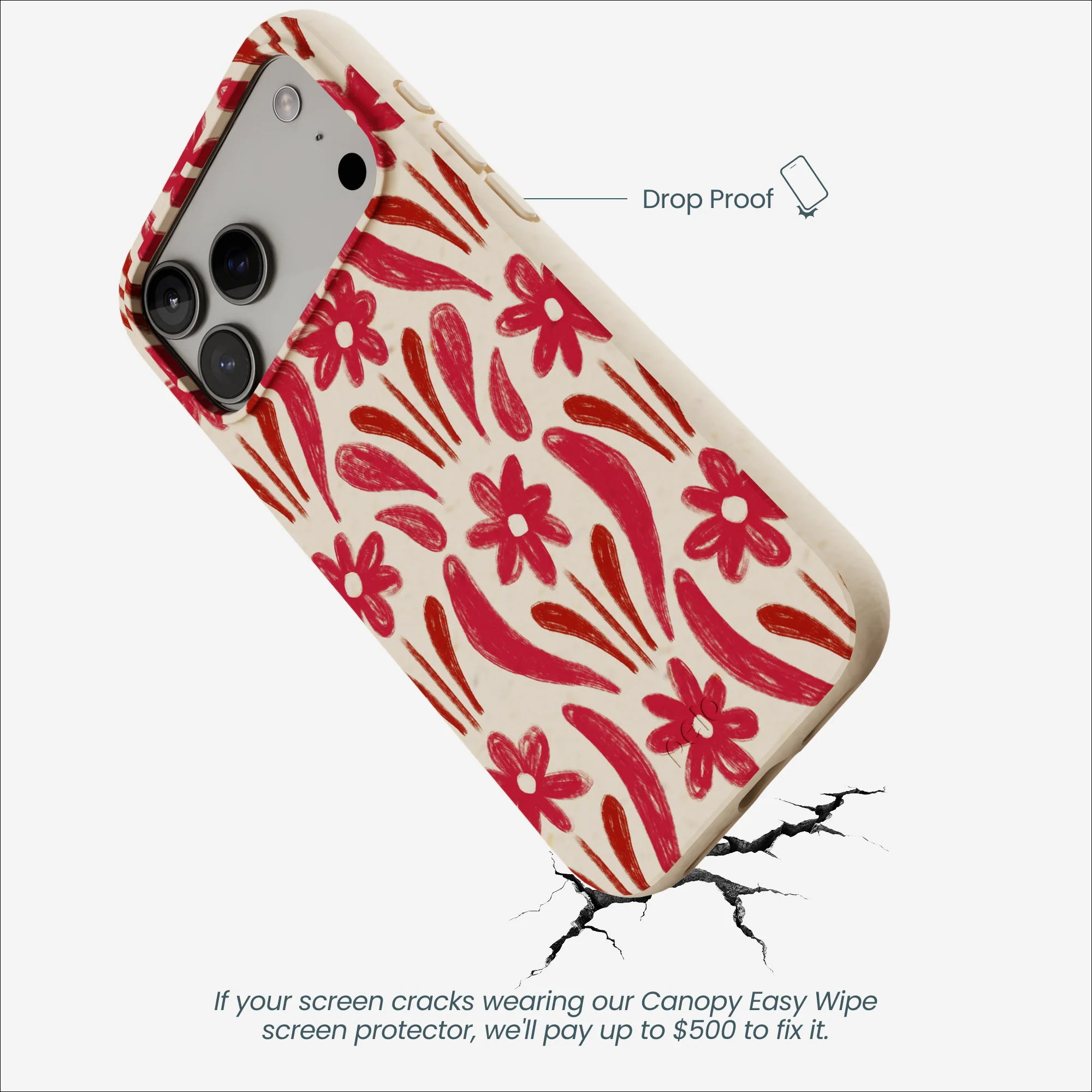 Seashell Flower Stack iPhone 17 Pro Max Case - Image 5