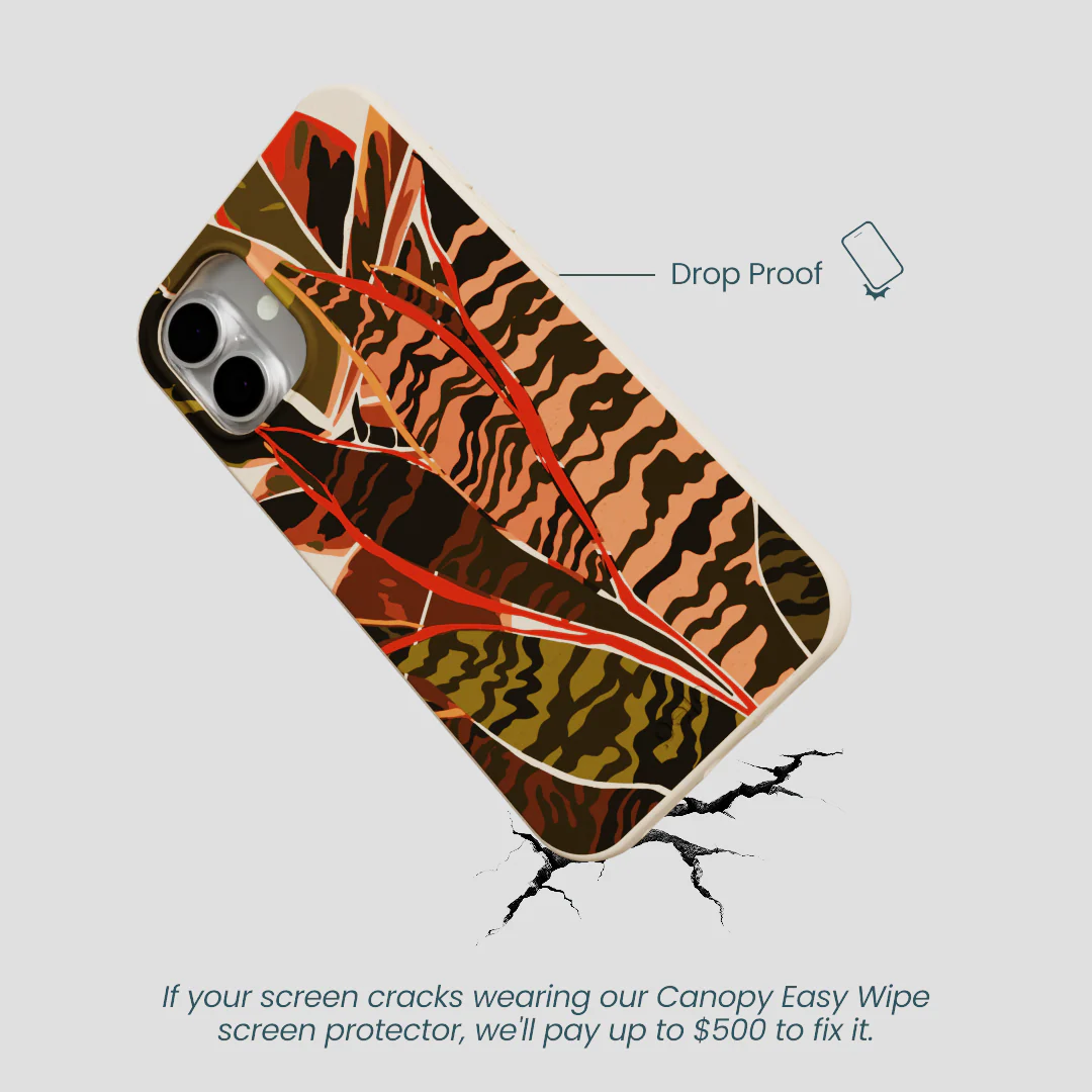 Seashell Foliage iPhone 16 Plus Case - Image 4
